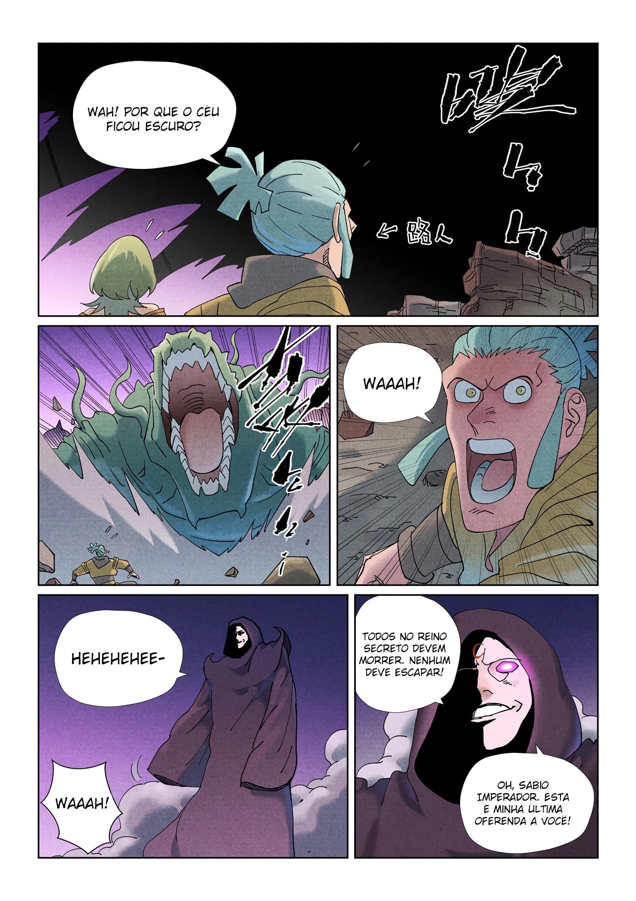 Read Contos de Demônios e Deuses PT Manga Online