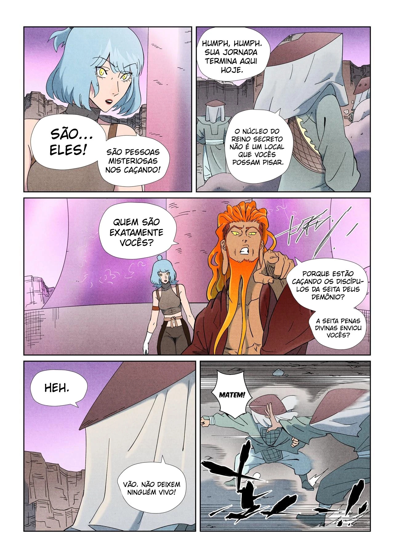 Read Contos de Demônios e Deuses PT Manga Online