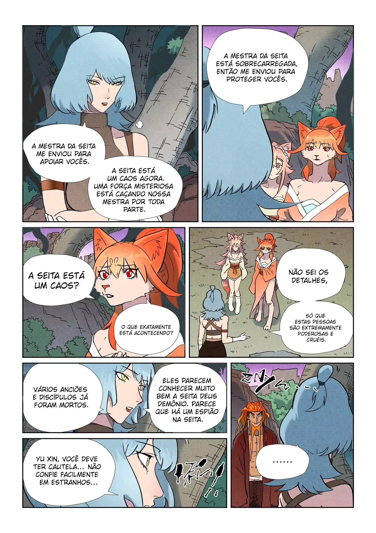 Read Contos de Demônios e Deuses PT Manga Online