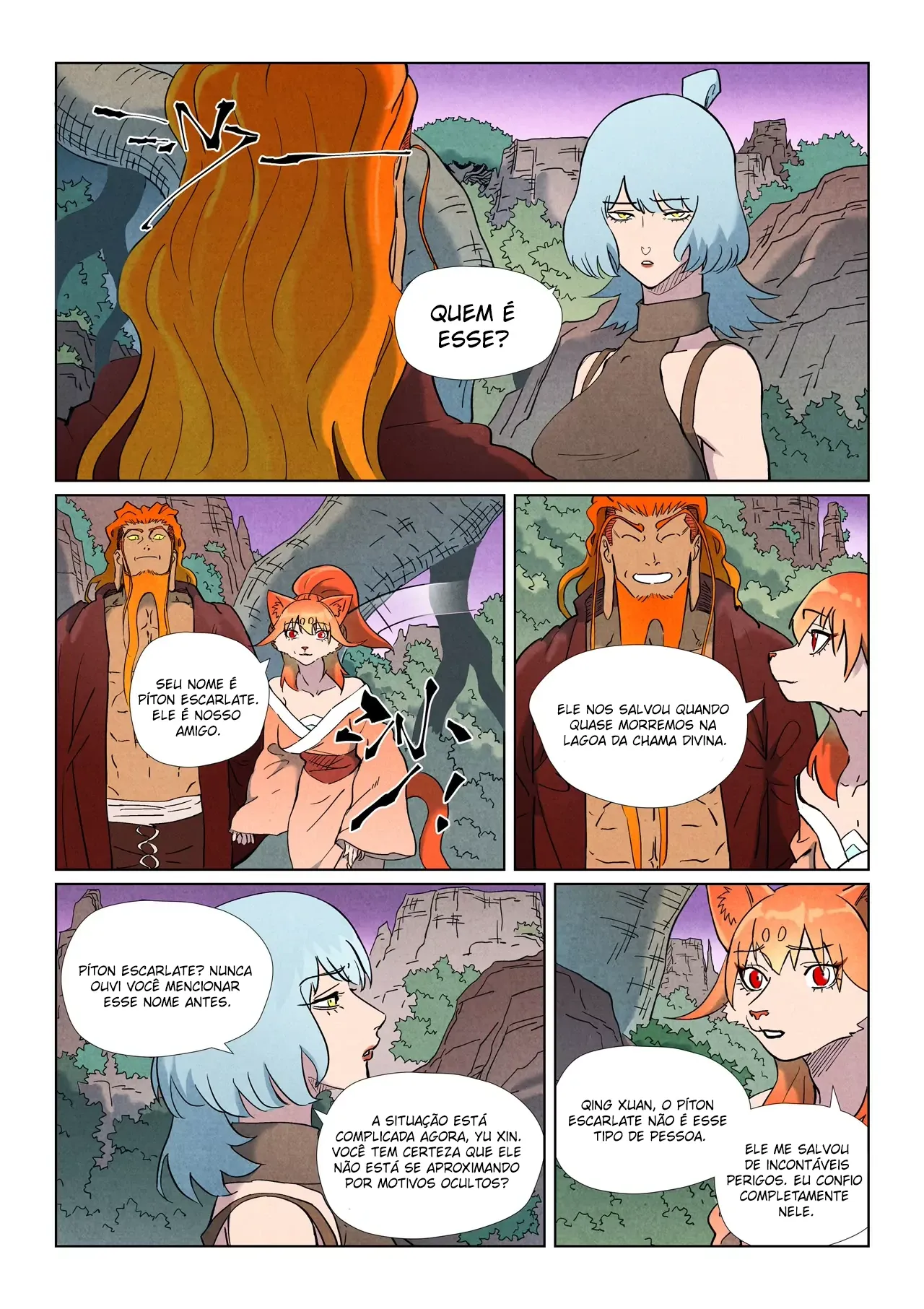 Read Contos de Demônios e Deuses PT Manga Online
