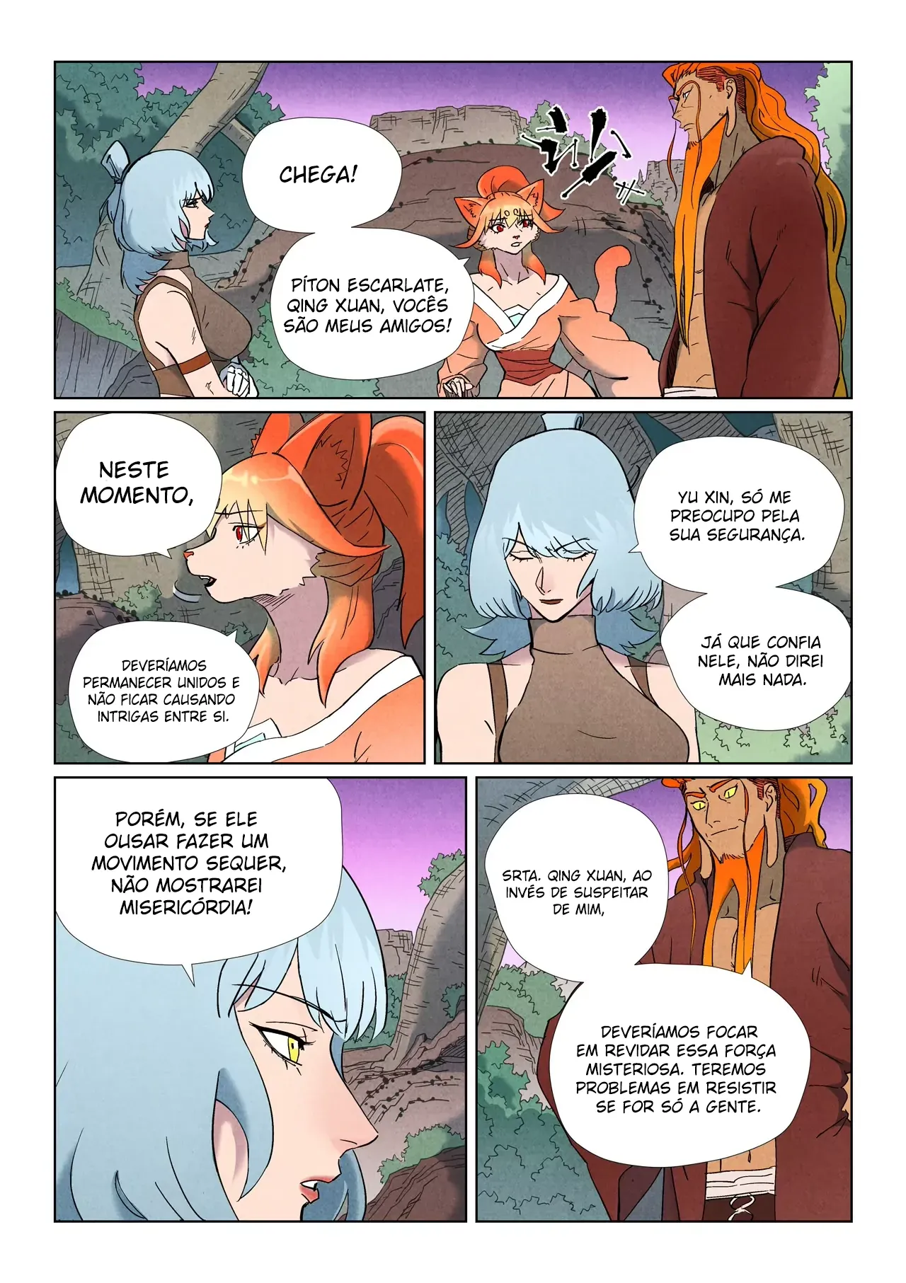 Read Contos de Demônios e Deuses PT Manga Online