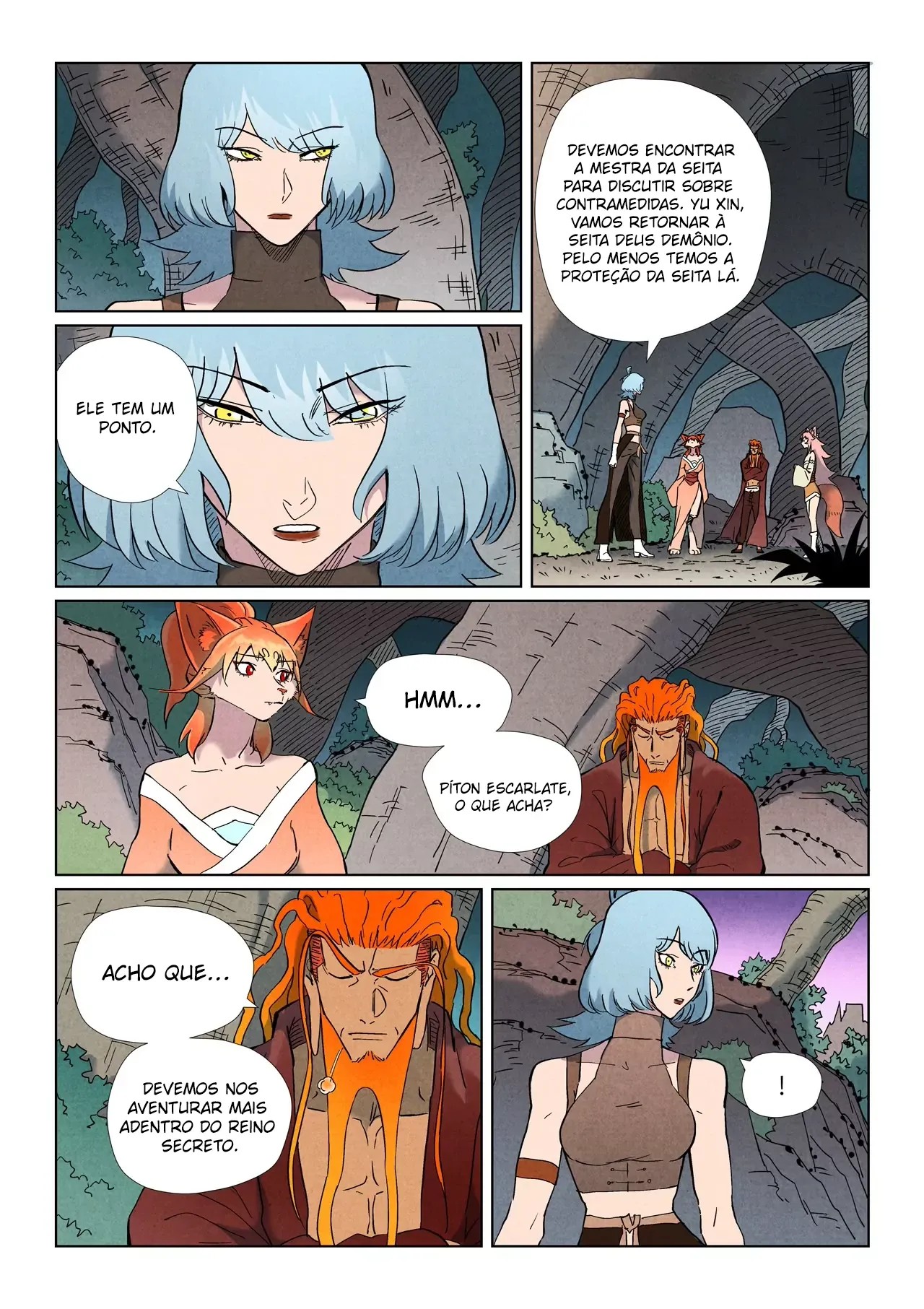 Read Contos de Demônios e Deuses PT Manga Online