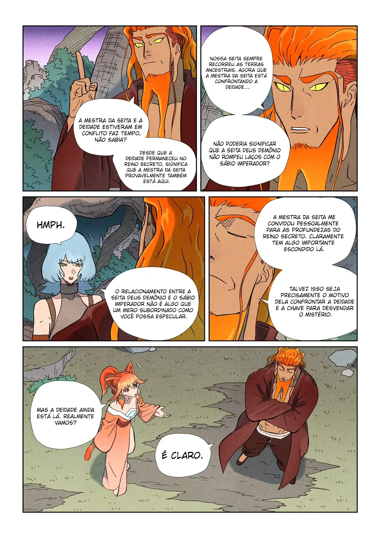 Read Contos de Demônios e Deuses PT Manga Online