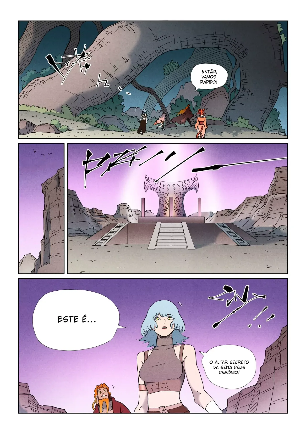 Read Contos de Demônios e Deuses PT Manga Online