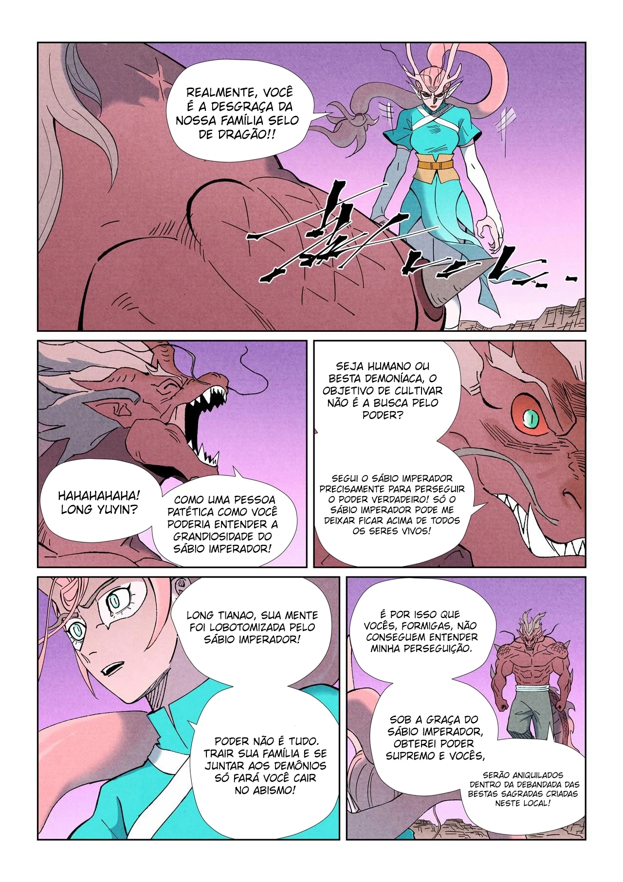 Read Contos de Demônios e Deuses PT Manga Online