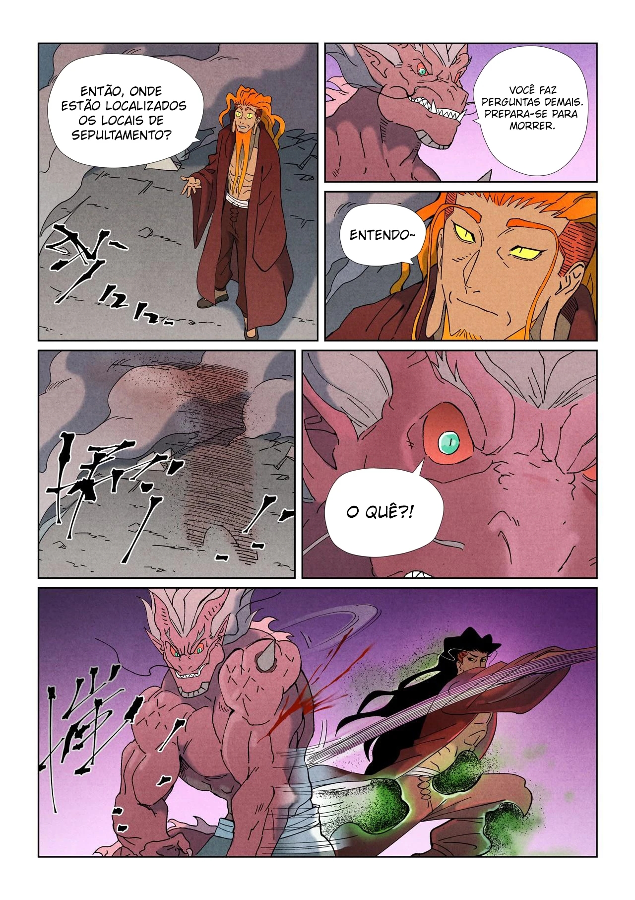Read Contos de Demônios e Deuses PT Manga Online