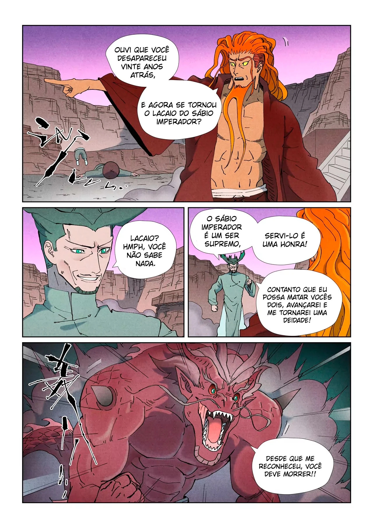 Read Contos de Demônios e Deuses PT Manga Online