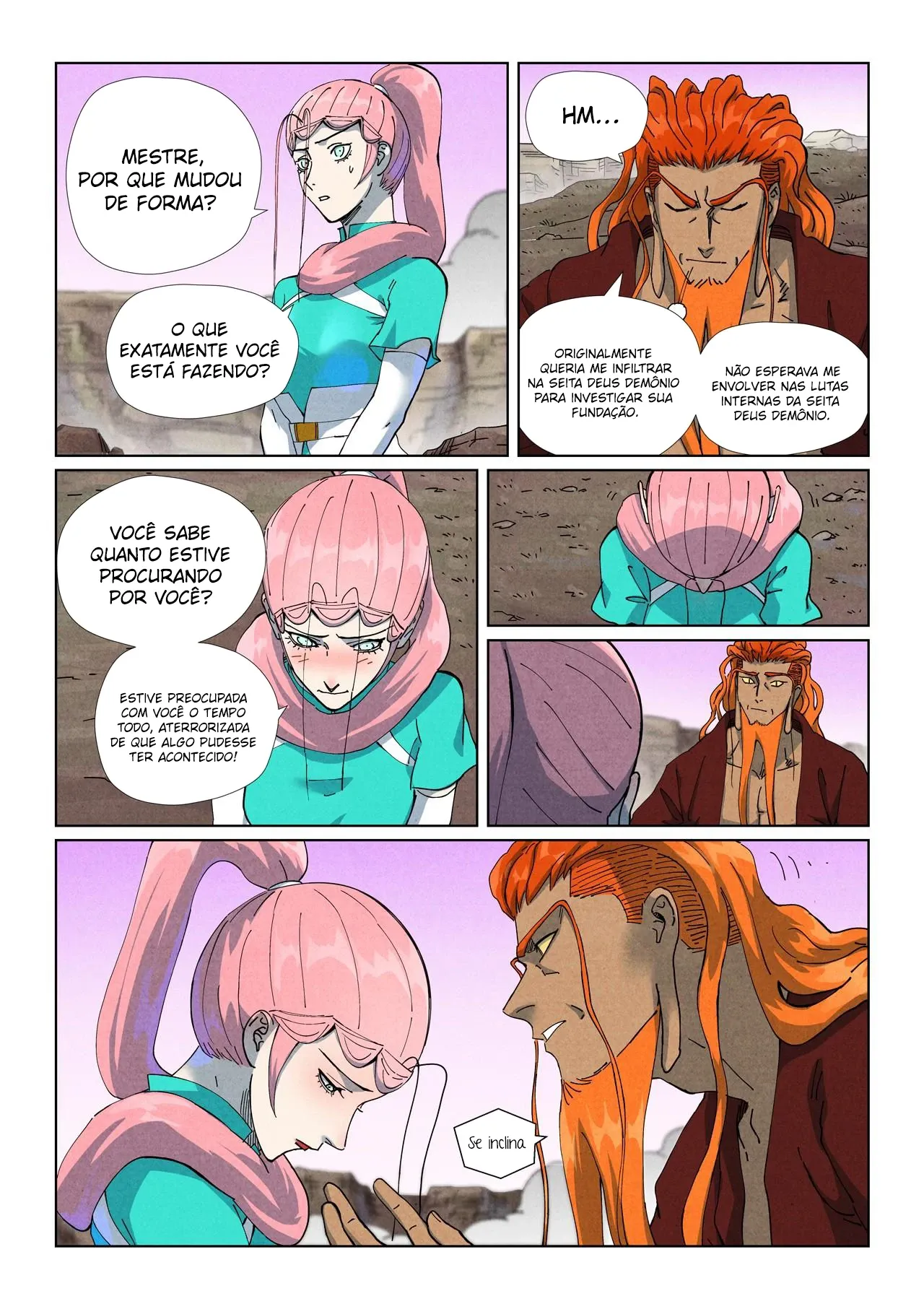 Read Contos de Demônios e Deuses PT Manga Online