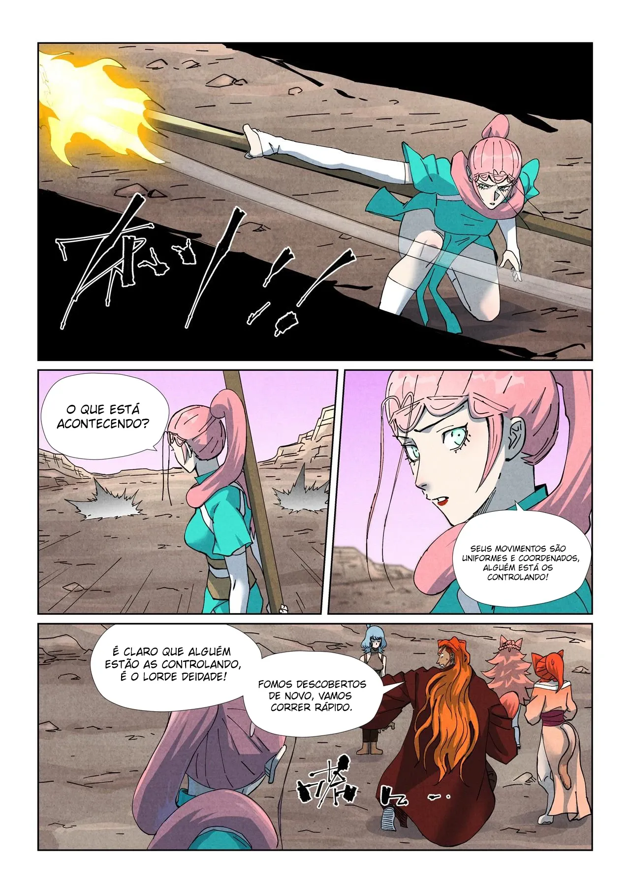 Read Contos de Demônios e Deuses PT Manga Online