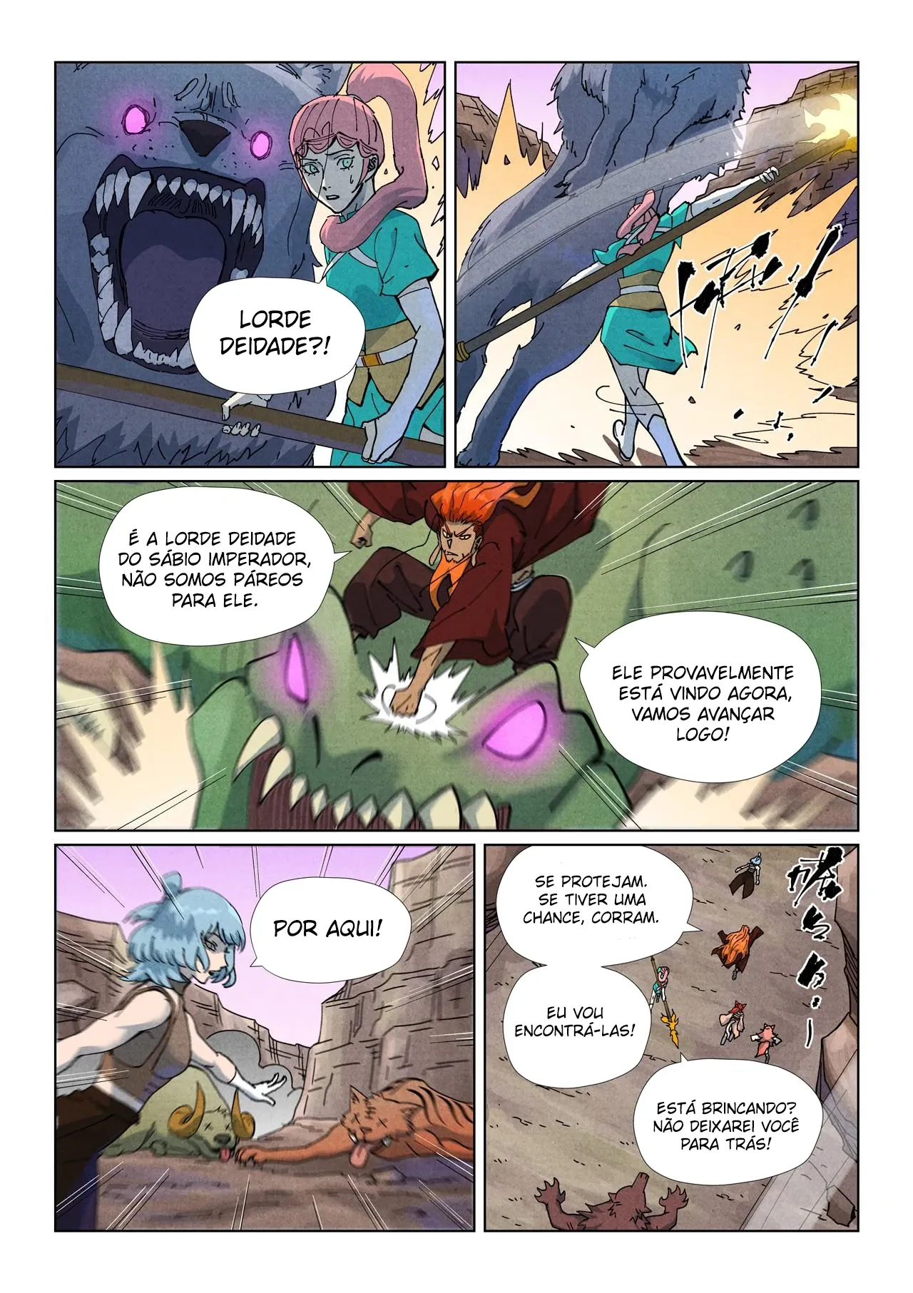 Read Contos de Demônios e Deuses PT Manga Online