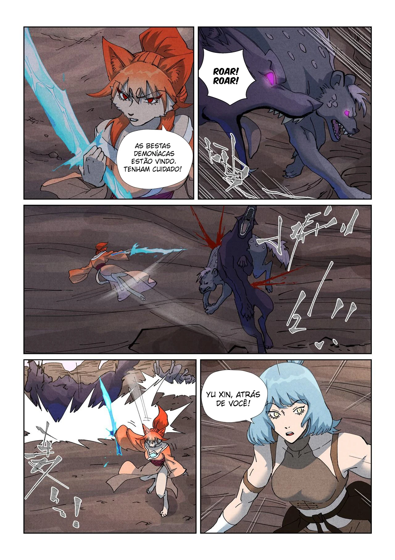 Read Contos de Demônios e Deuses PT Manga Online