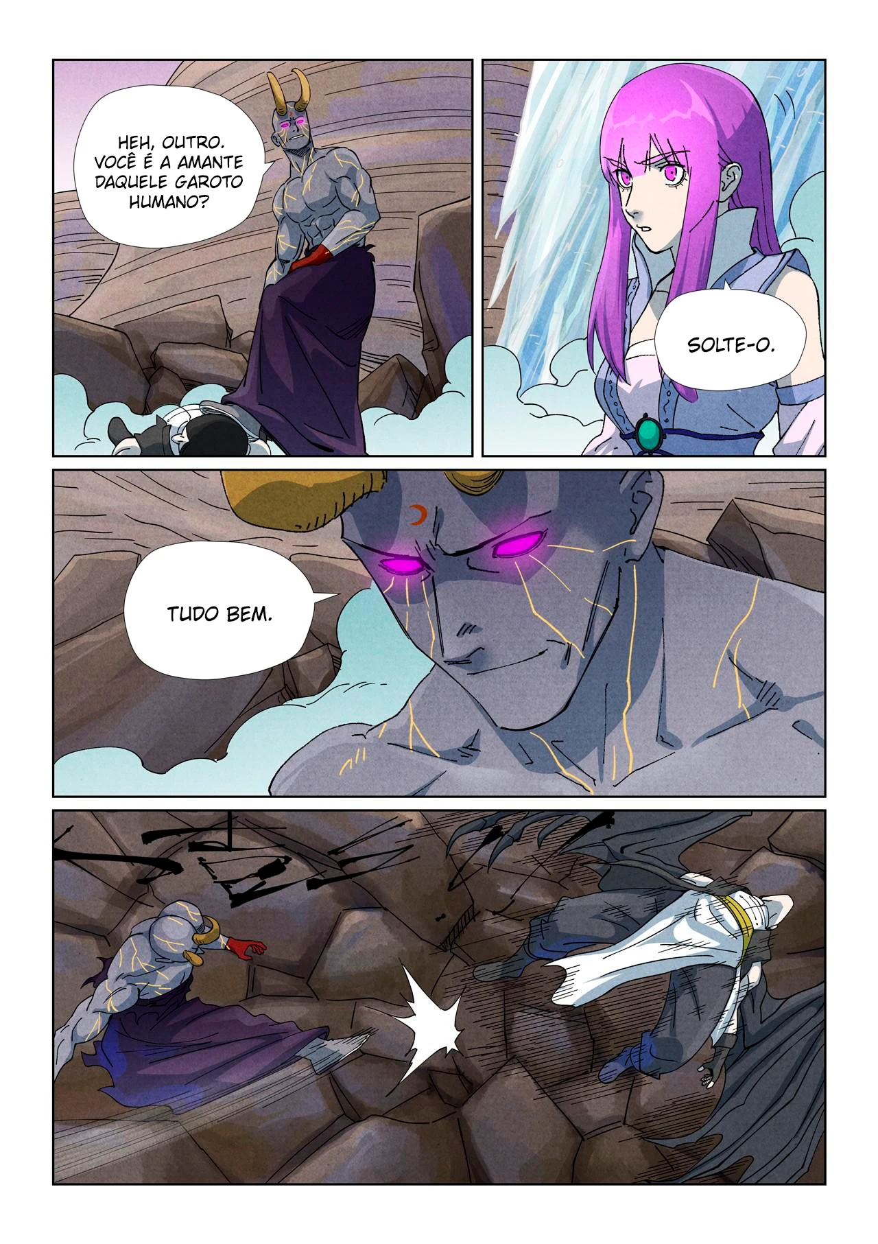Read Contos de Demônios e Deuses PT Manga Online