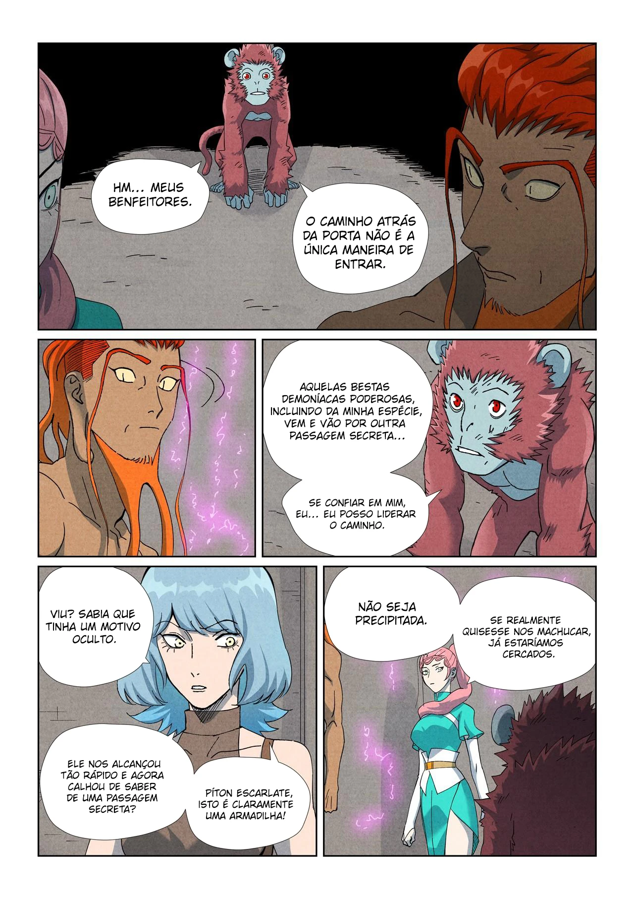 Read Contos de Demônios e Deuses PT Manga Online
