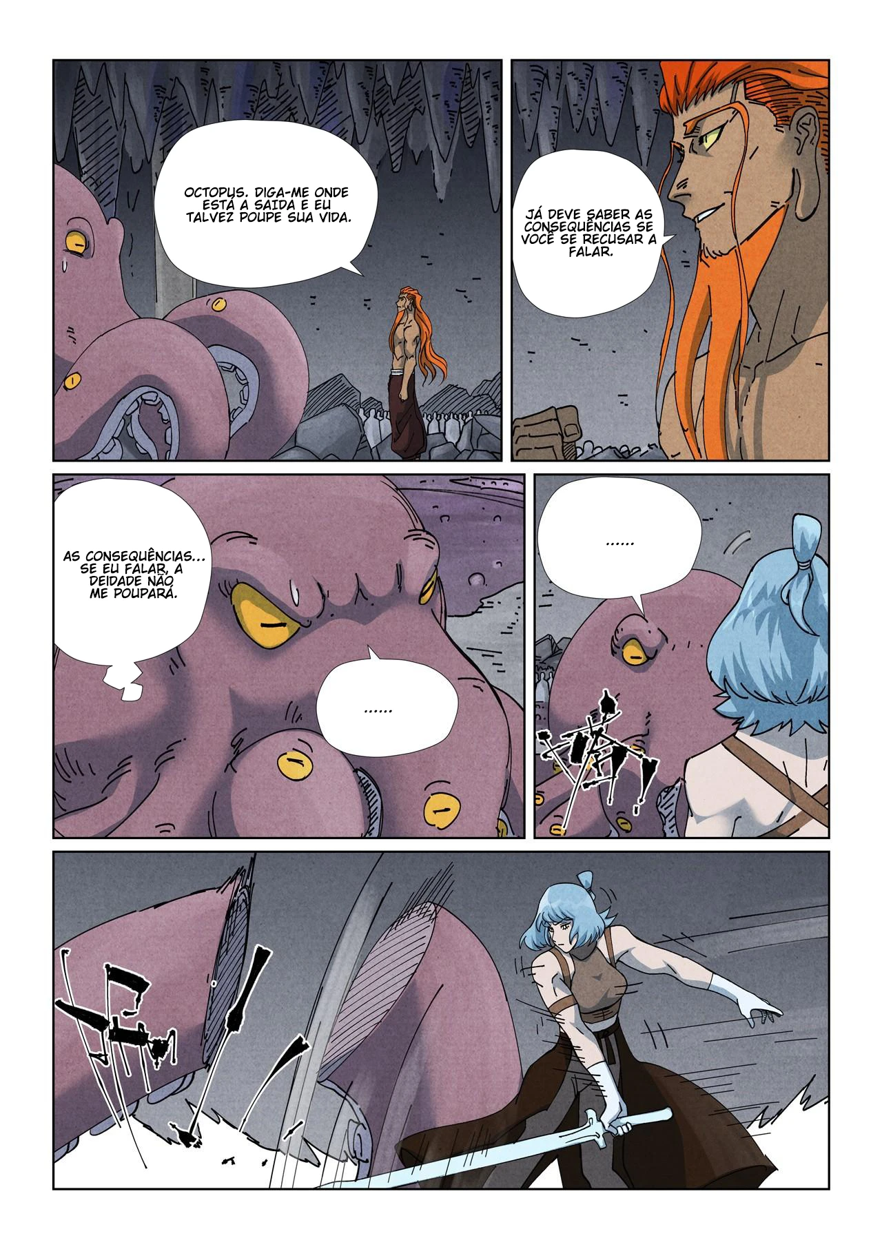 Read Contos de Demônios e Deuses PT Manga Online