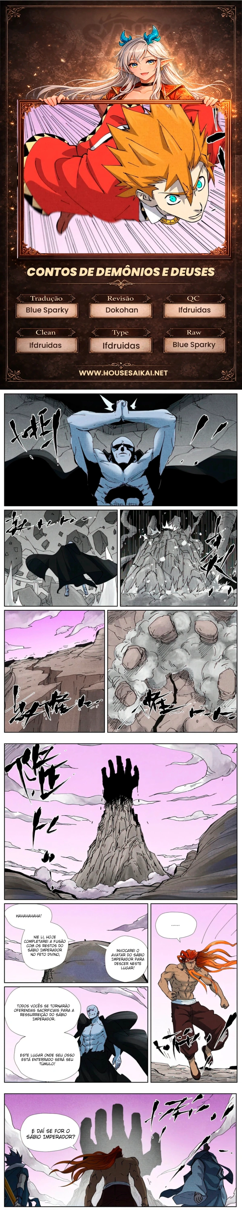 Read Contos de Demônios e Deuses PT Manga Online