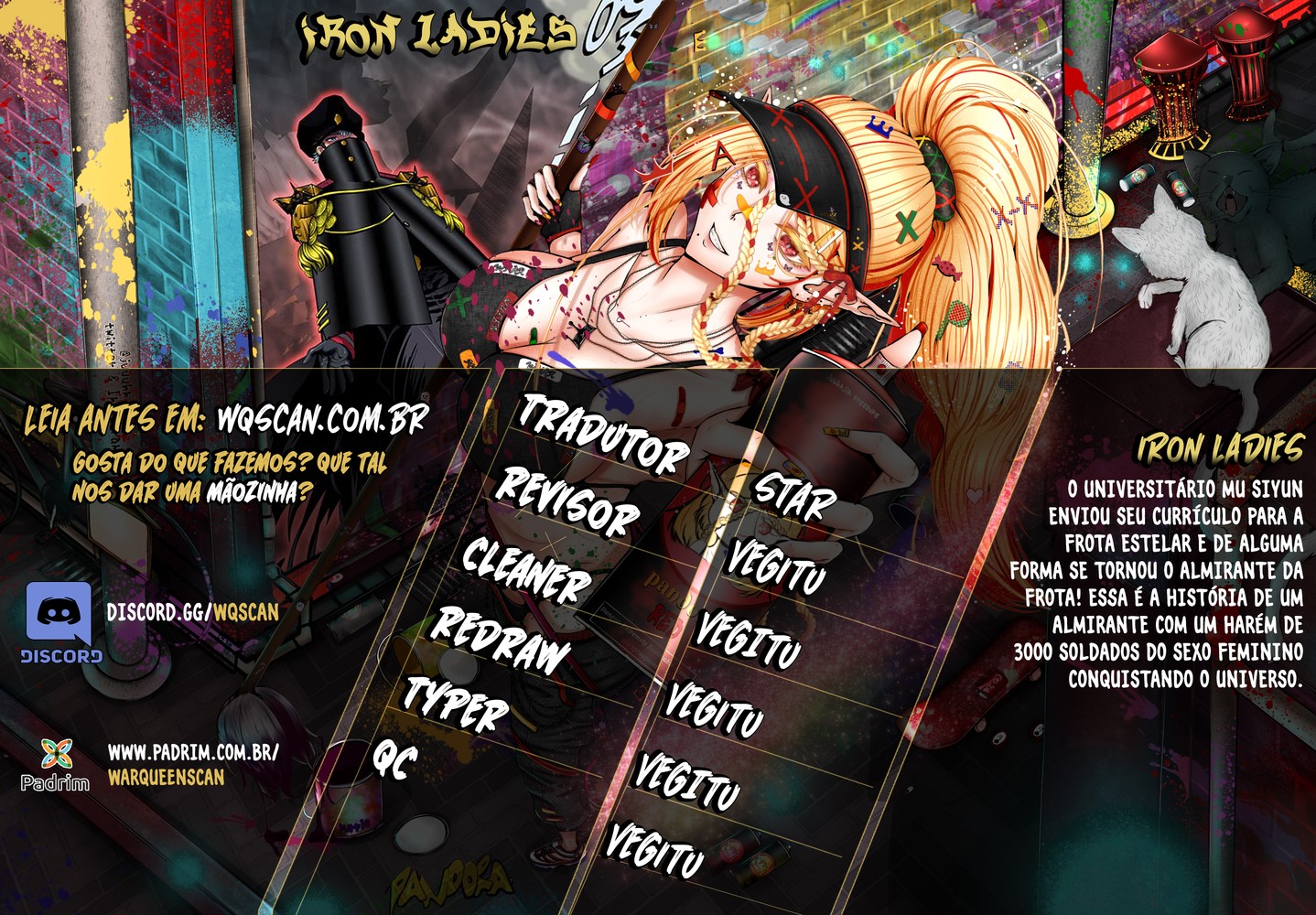 Read Damas De Ferro PT Manga Online