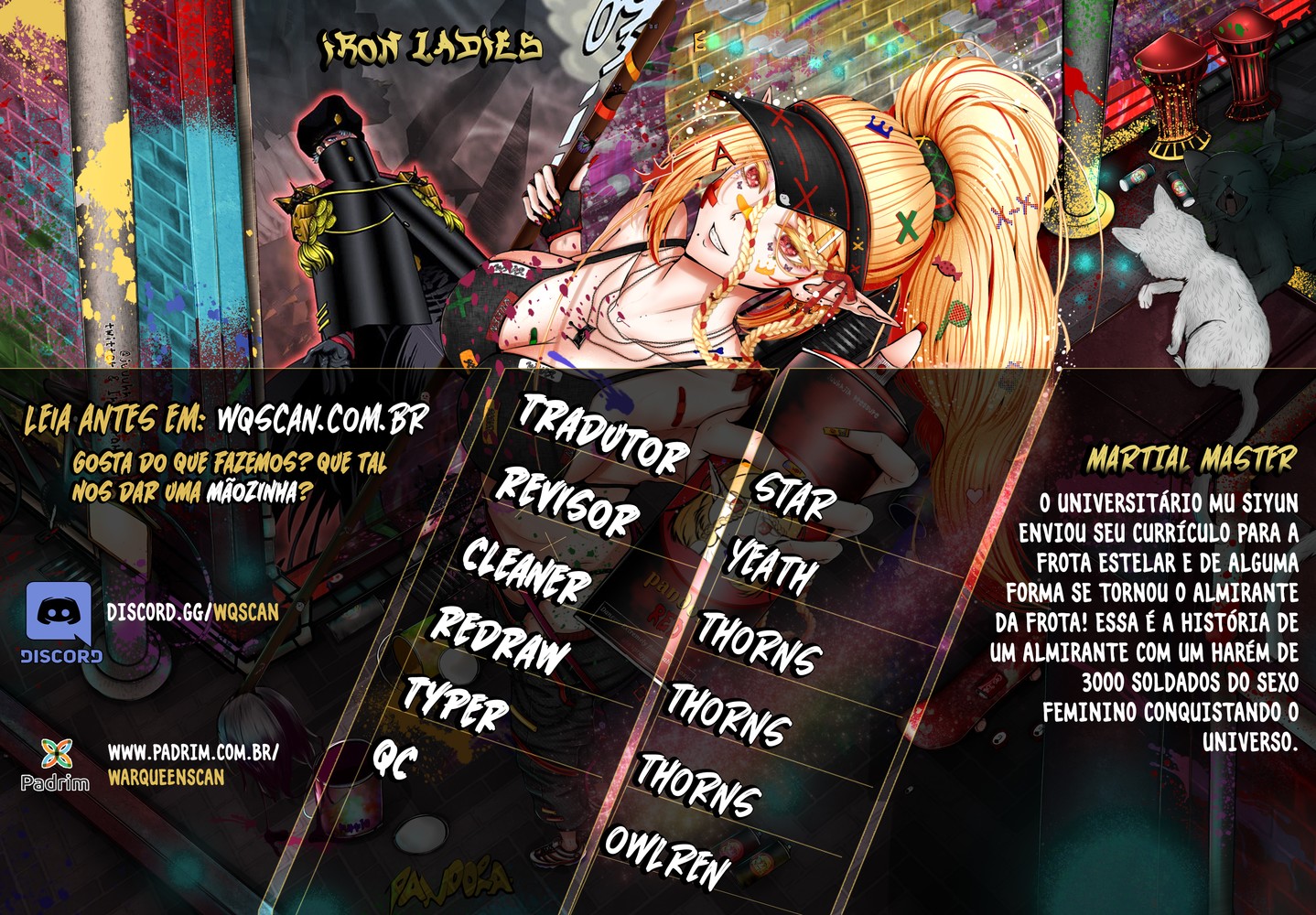Read Damas De Ferro PT Manga Online
