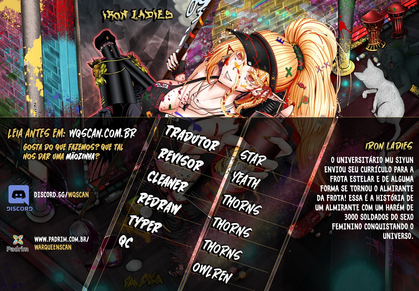 Read Damas De Ferro PT Manga Online