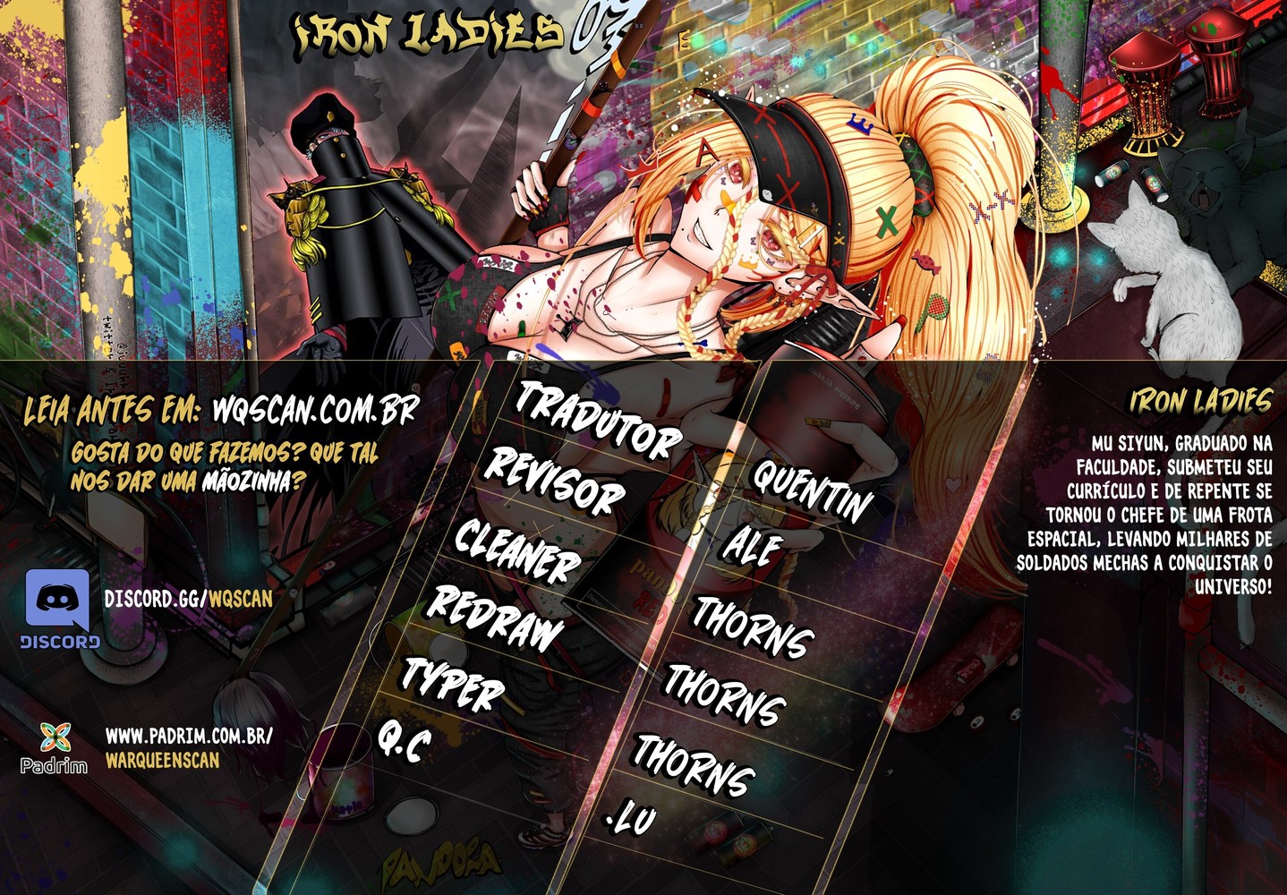 Read Damas De Ferro PT Manga Online