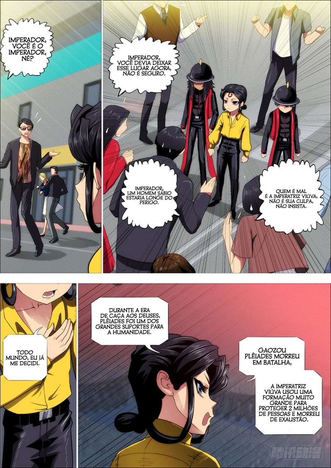 Read Damas De Ferro PT Manga Online