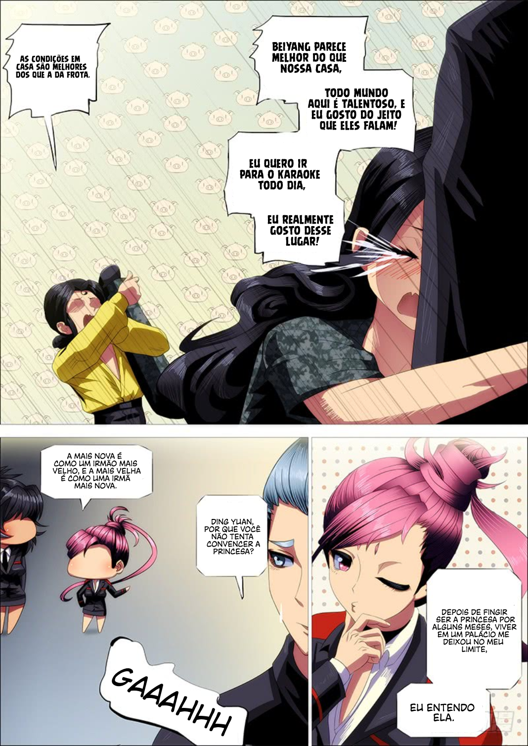 Read Damas De Ferro PT Manga Online
