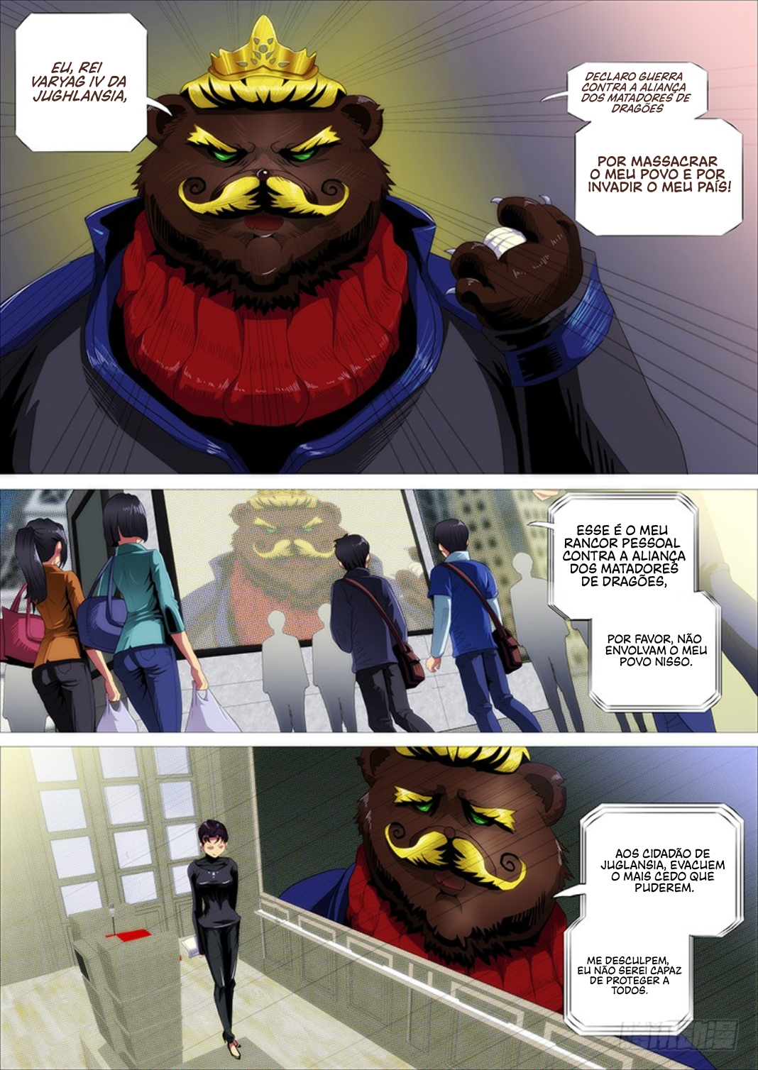 Read Damas De Ferro PT Manga Online