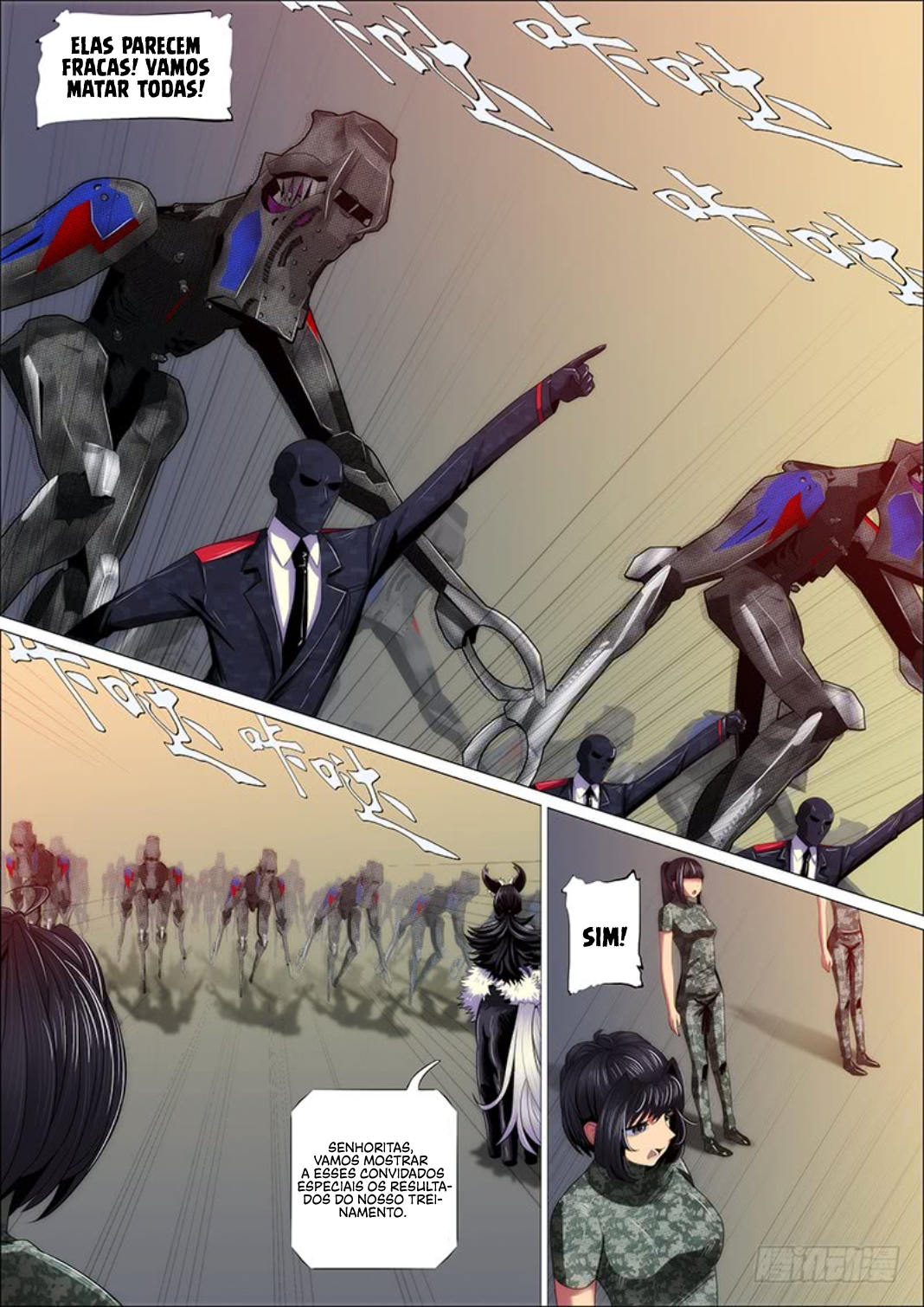 Read Damas De Ferro PT Manga Online