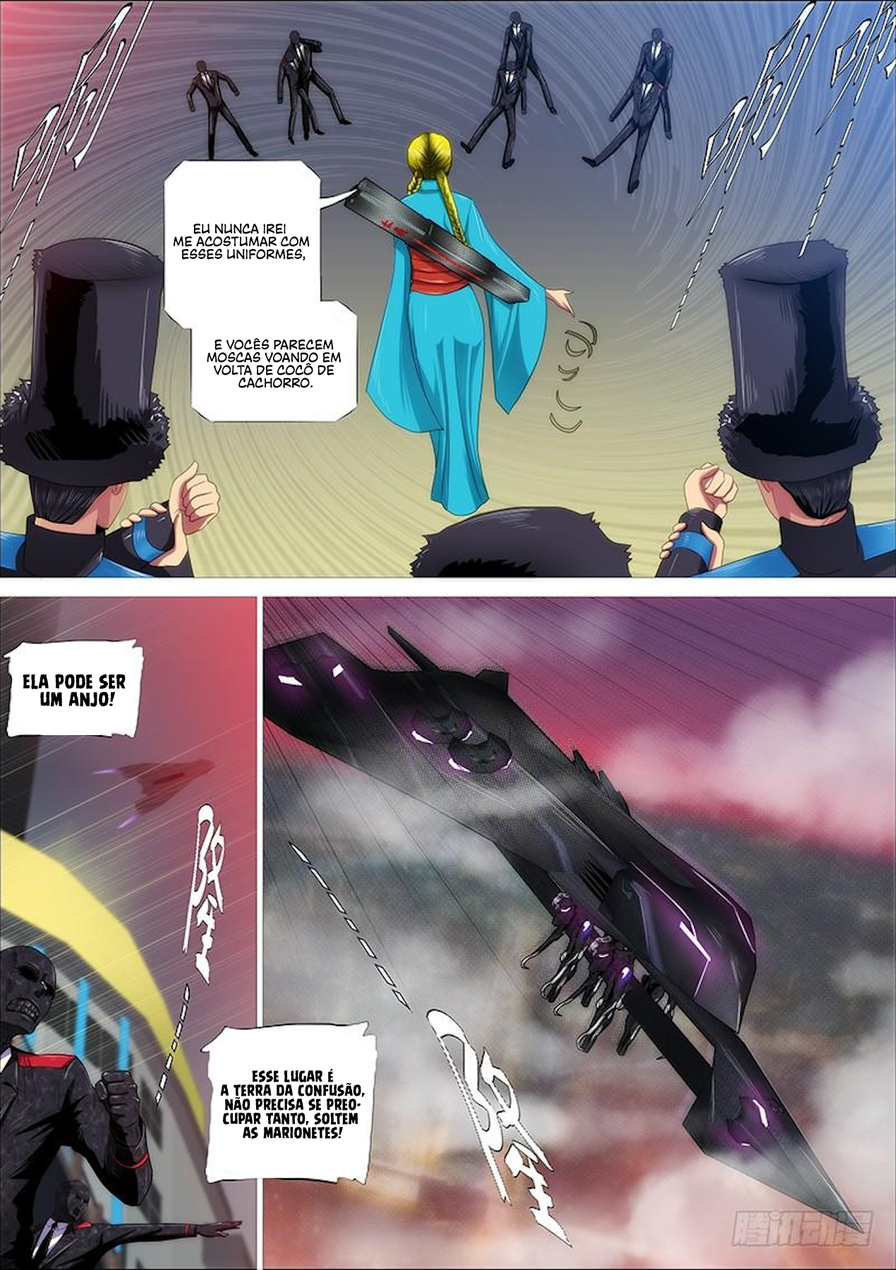 Read Damas De Ferro PT Manga Online