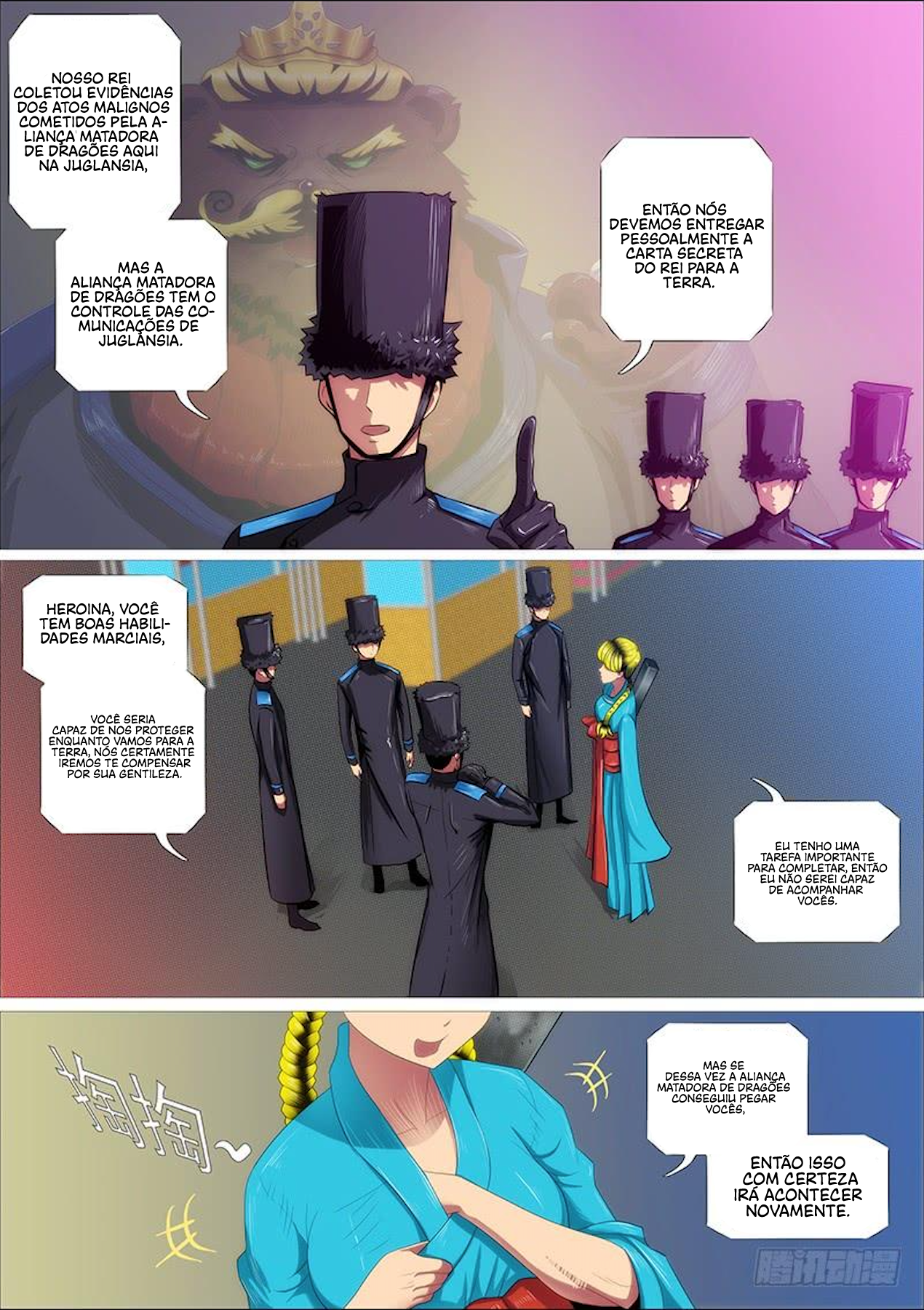 Read Damas De Ferro PT Manga Online