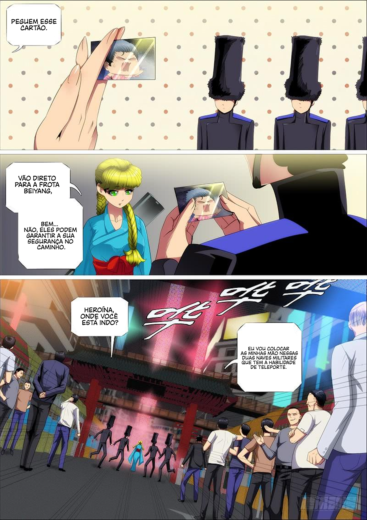 Read Damas De Ferro PT Manga Online