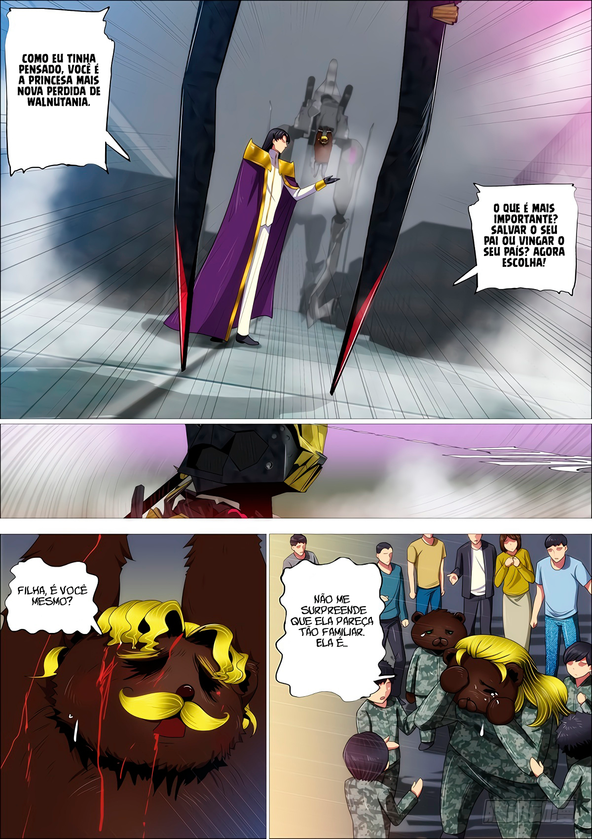 Read Damas De Ferro PT Manga Online