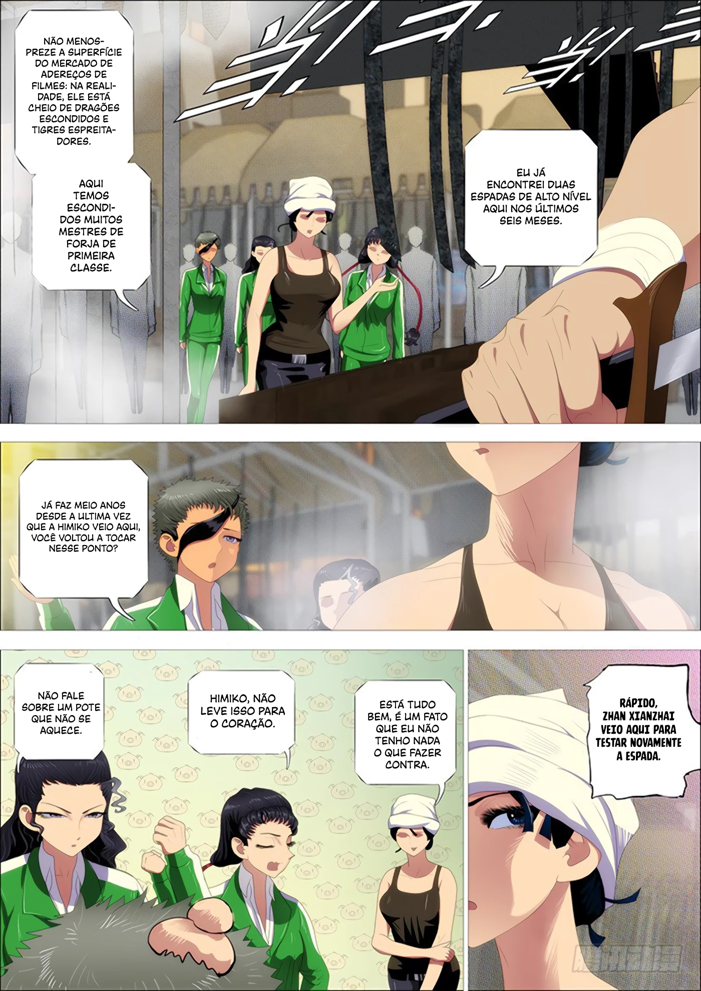 Read Damas De Ferro PT Manga Online