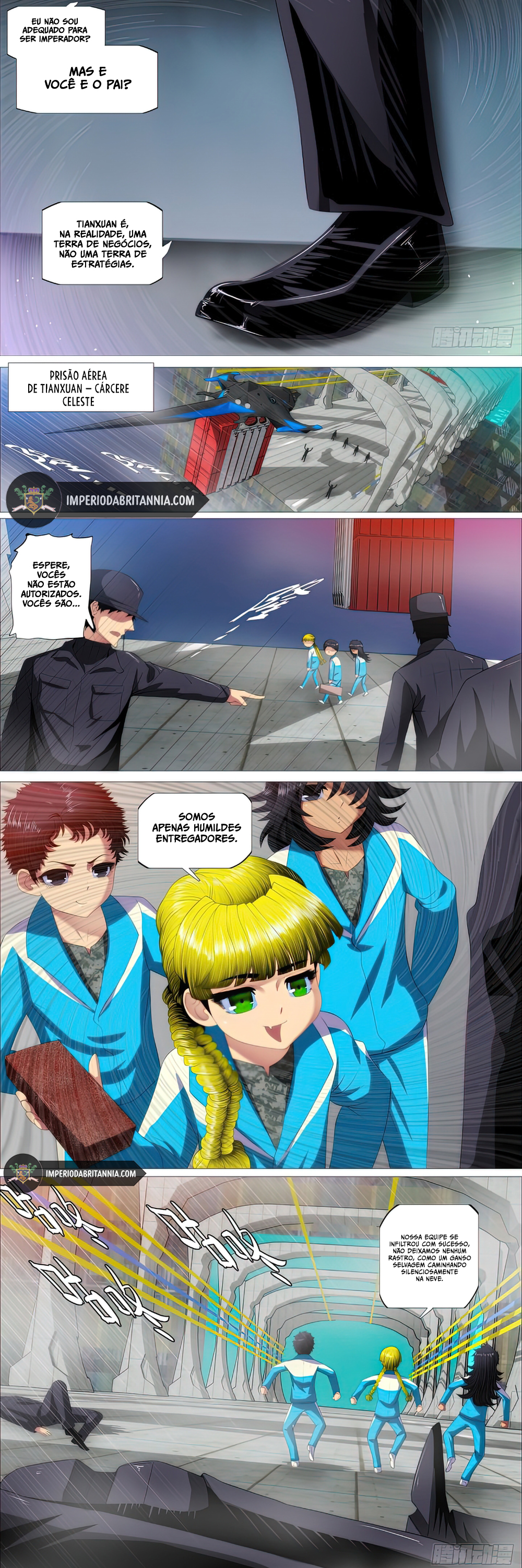 Read Damas De Ferro PT Manga Online