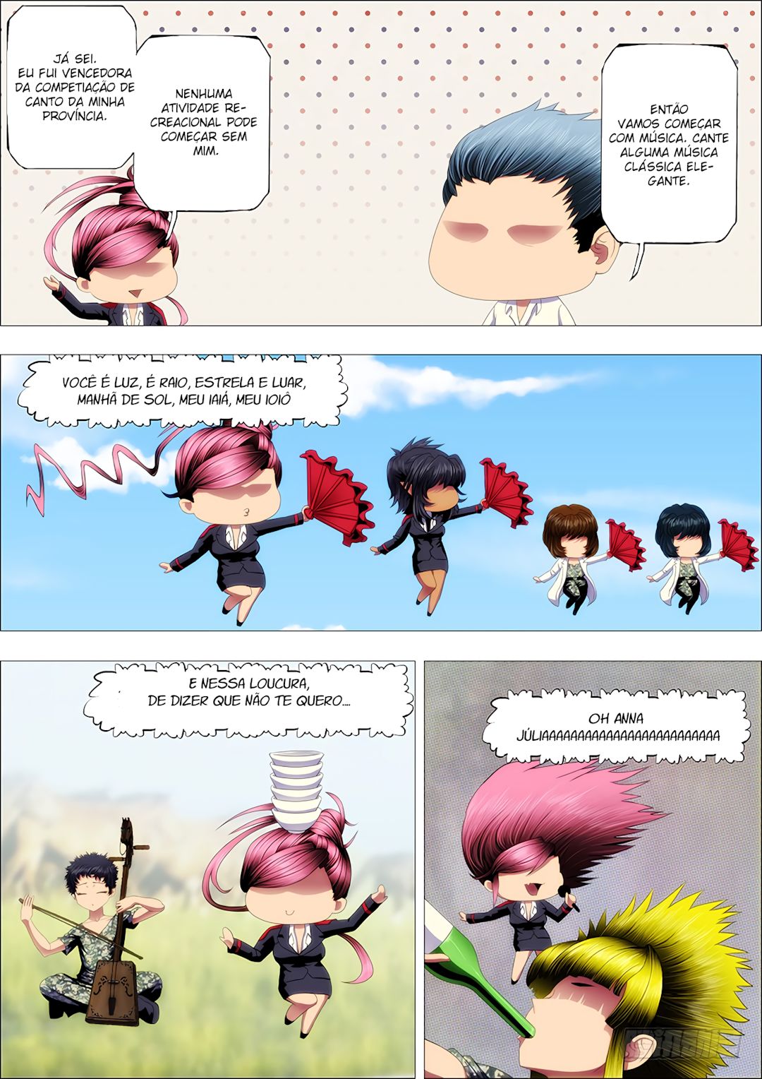 Read Damas De Ferro PT Manga Online