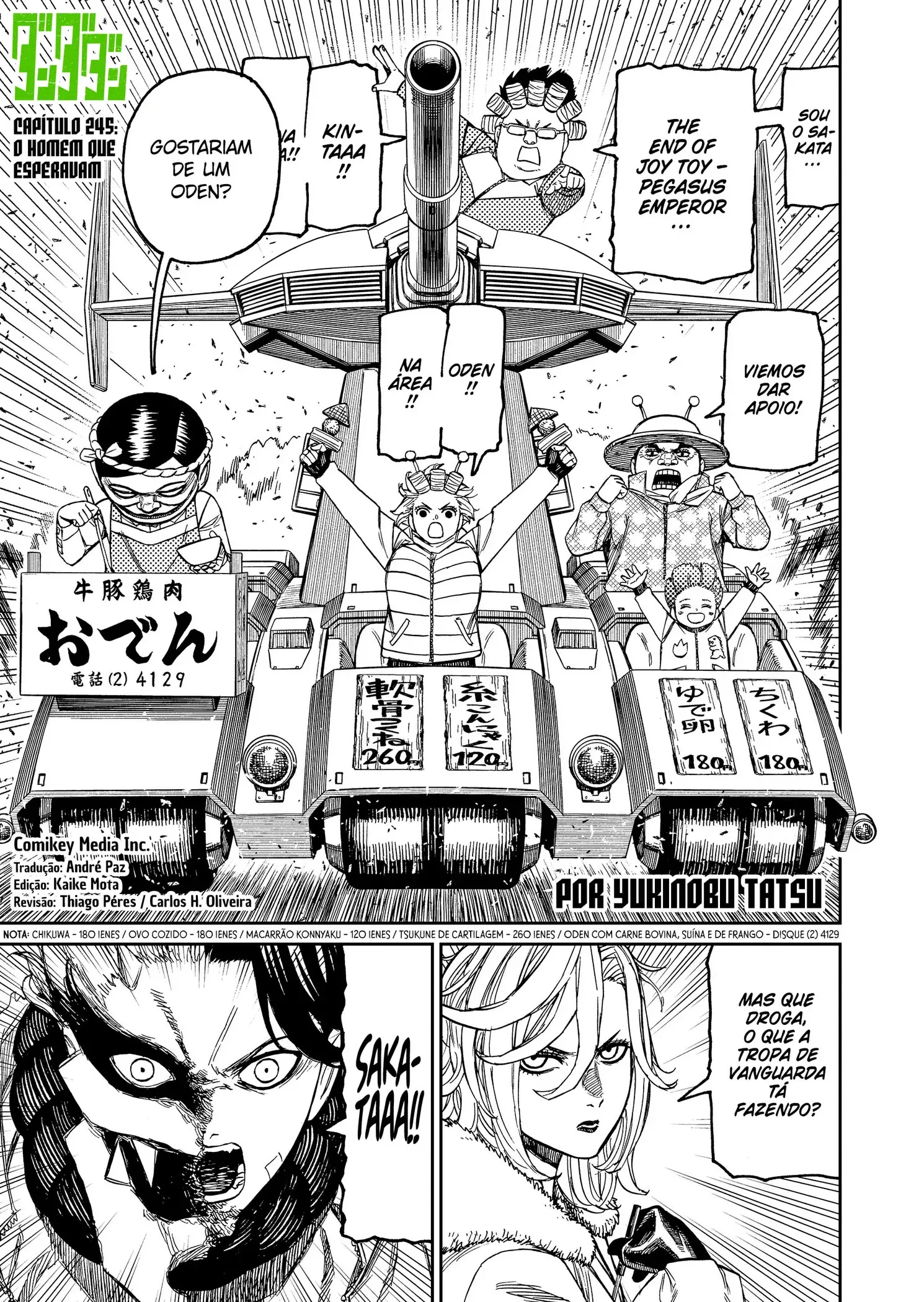 Read Dandadan PT Manga Online