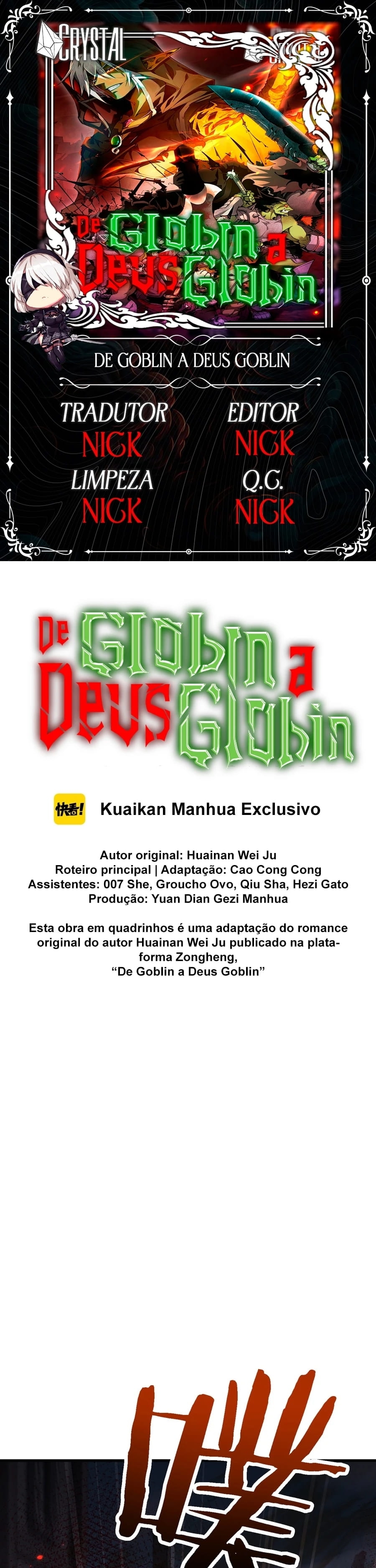 Read De Goblin a Deus Goblin PT Manga Online