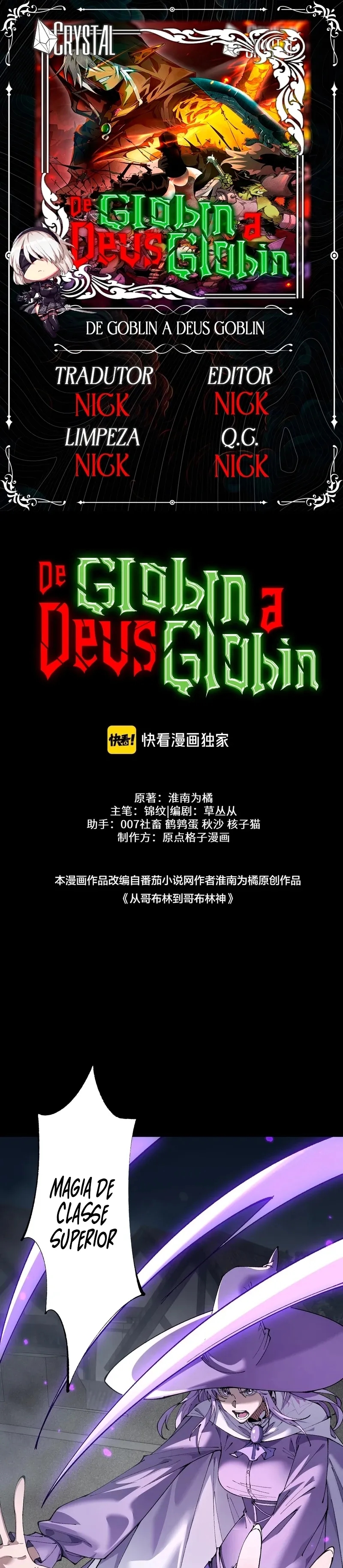 Read De Goblin a Deus Goblin PT Manga Online