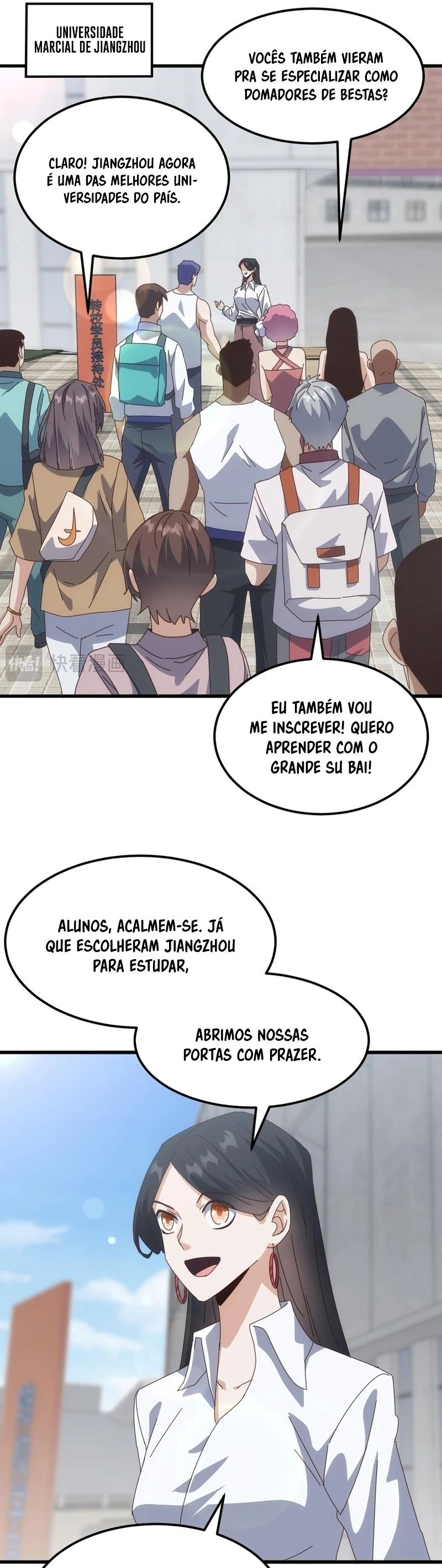 Read Domesticando Bestas Divinas no Começo PT Manga Online