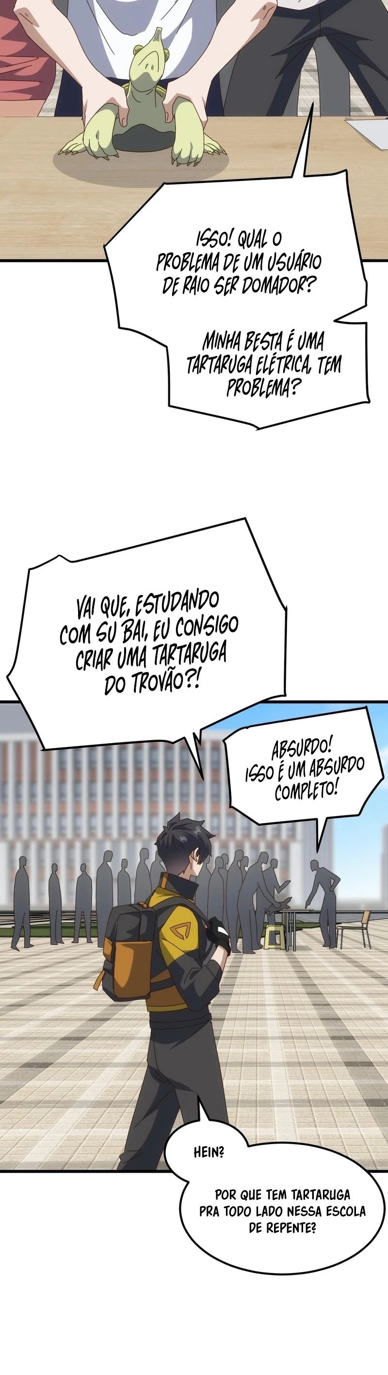 Read Domesticando Bestas Divinas no Começo PT Manga Online