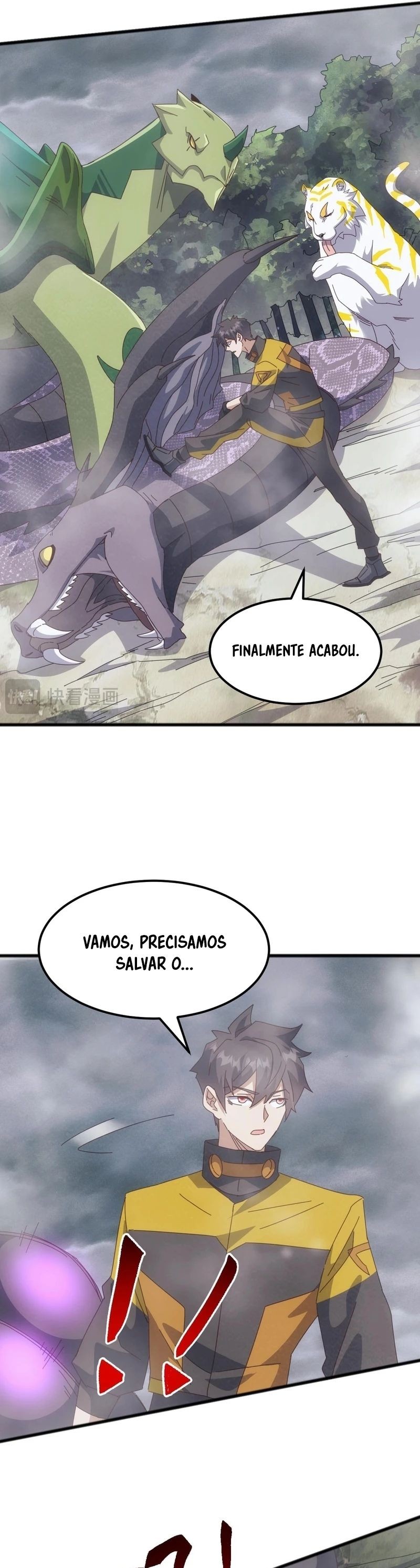 Read Domesticando Bestas Divinas no Começo PT Manga Online