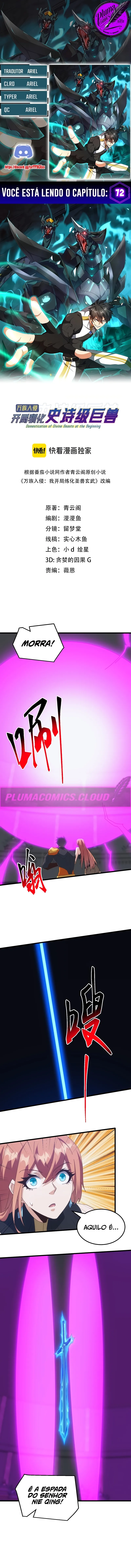 Read Domesticando Bestas Divinas no Começo PT Manga Online