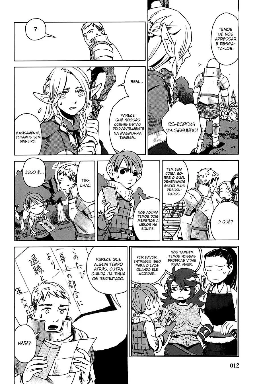 Read Dungeon Meshi PT Manga Online
