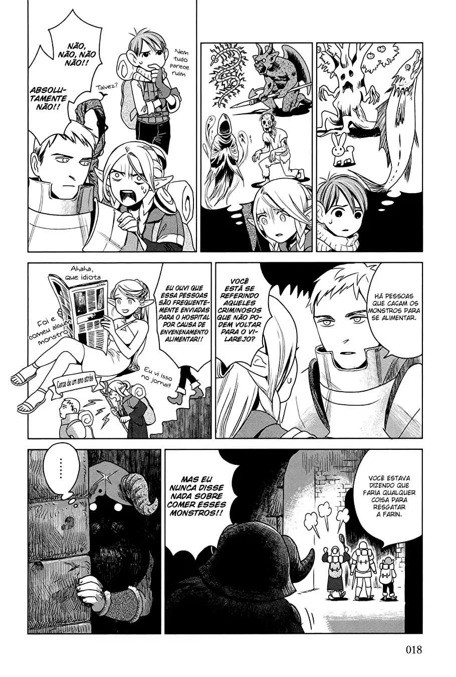 Read Dungeon Meshi PT Manga Online