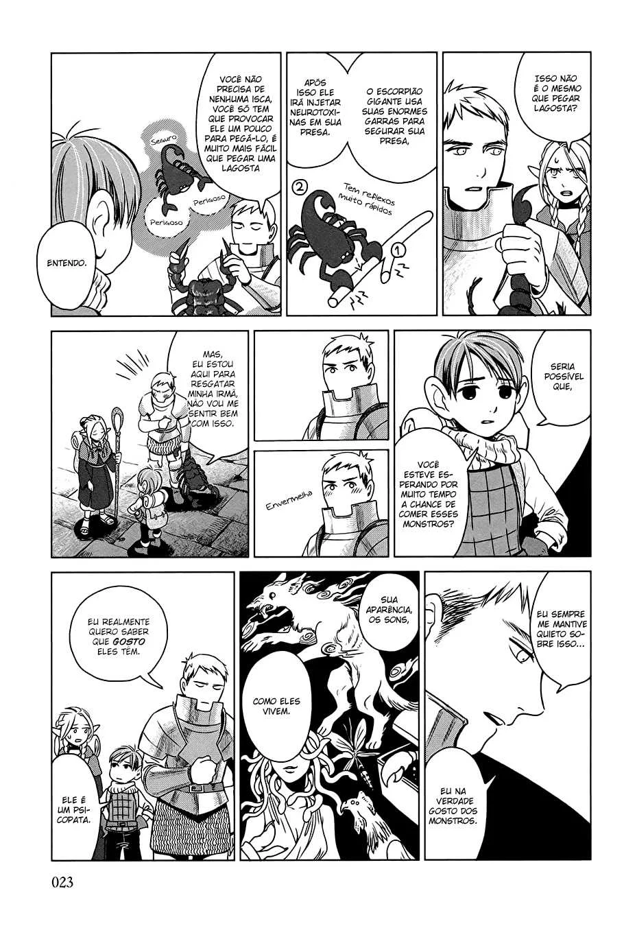 Read Dungeon Meshi PT Manga Online