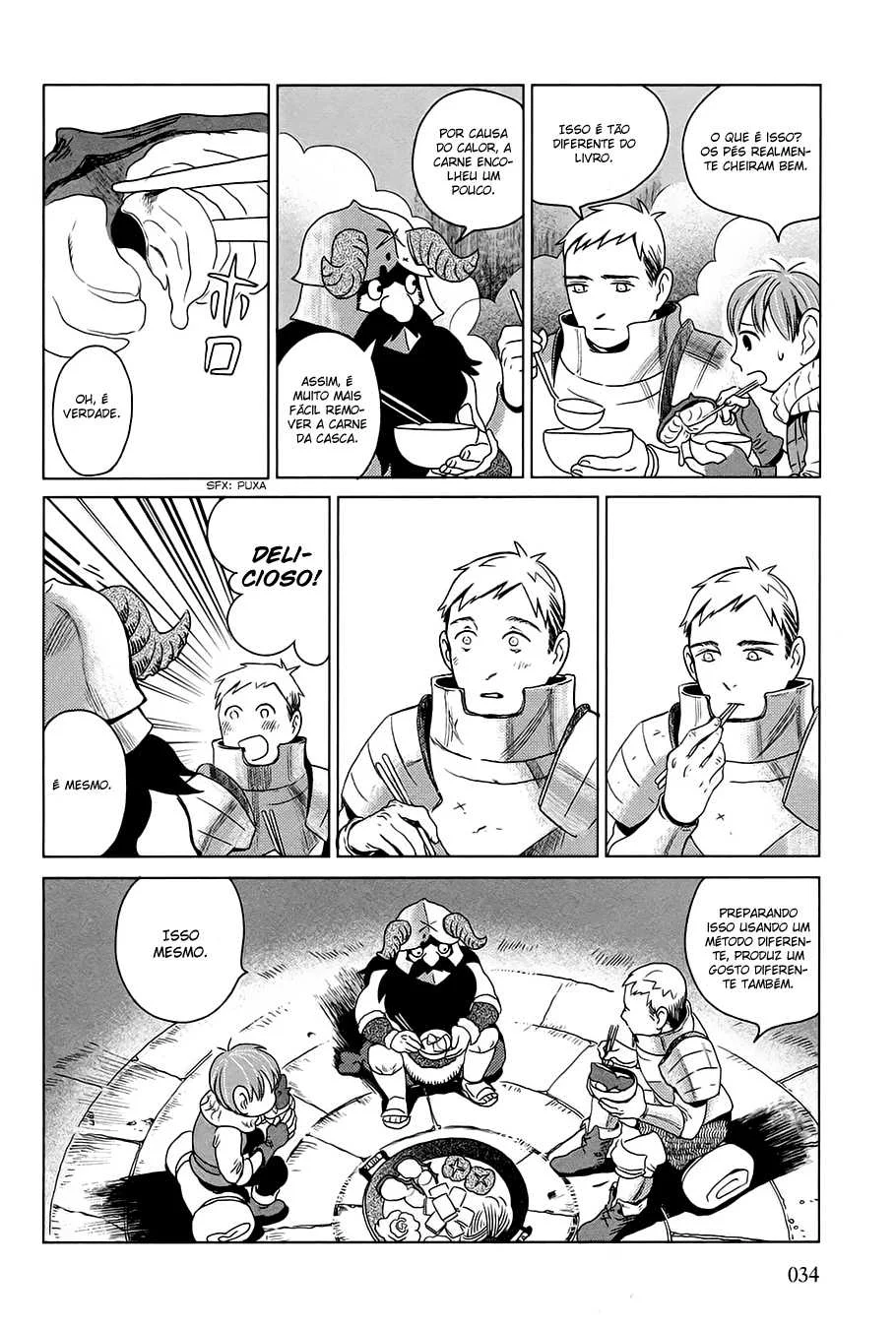 Read Dungeon Meshi PT Manga Online