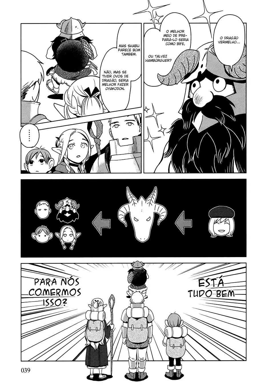 Read Dungeon Meshi PT Manga Online