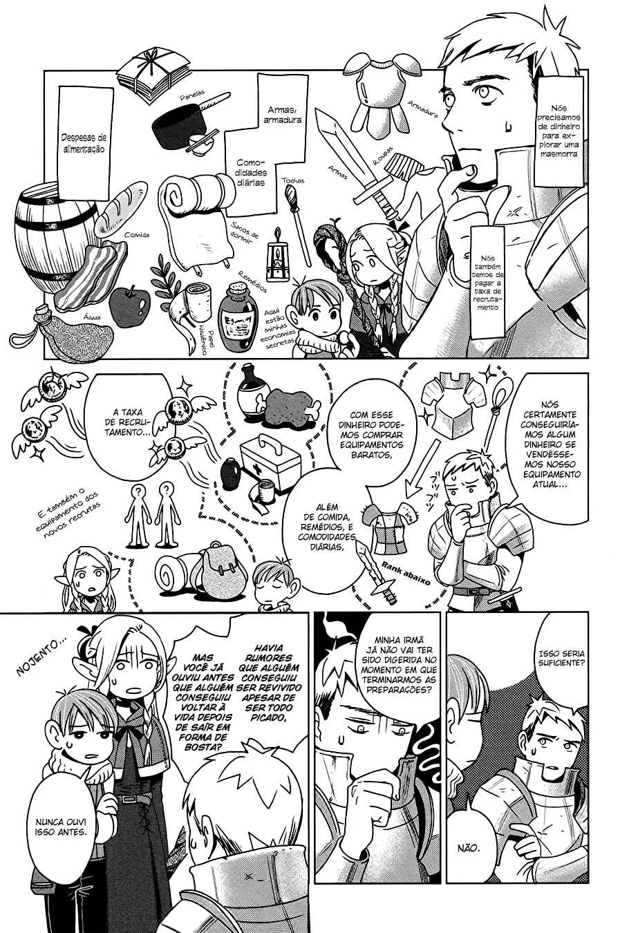 Read Dungeon Meshi PT Manga Online