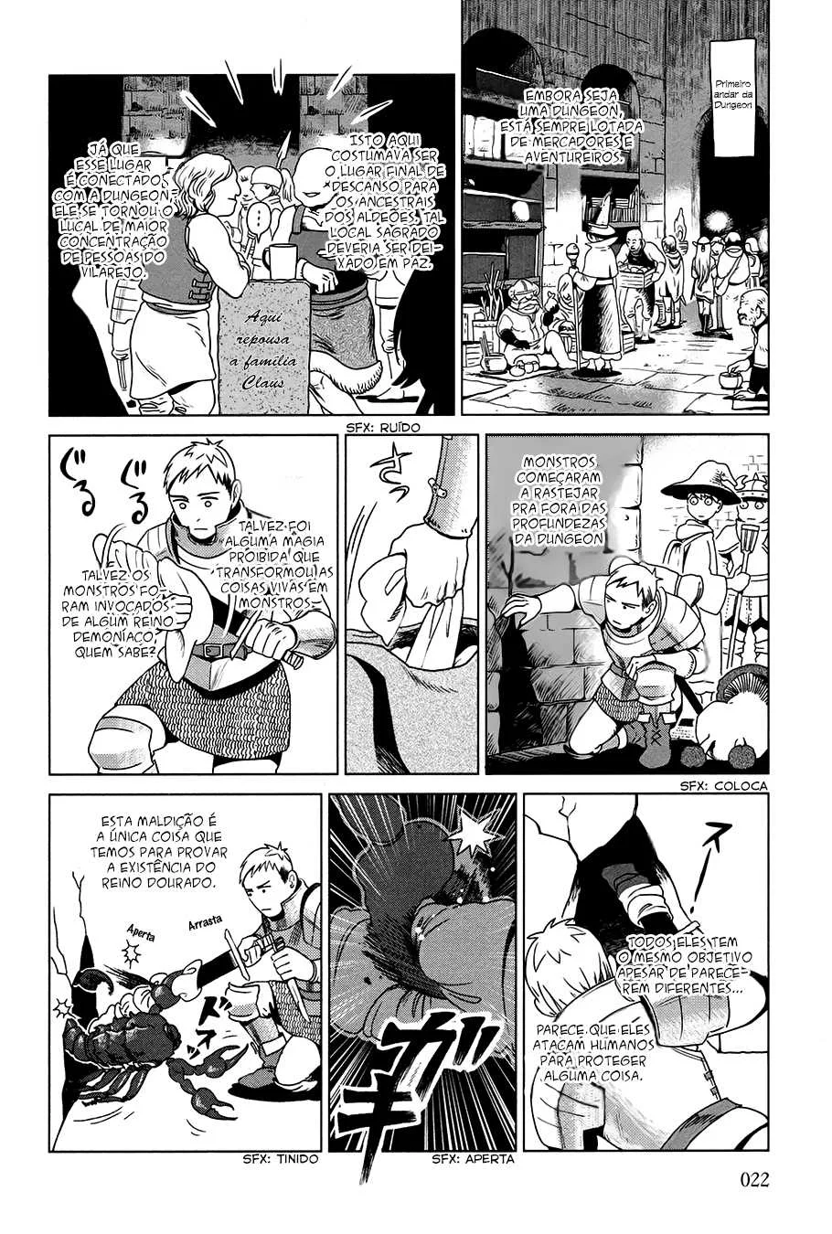 Read Dungeon Meshi PT Manga Online