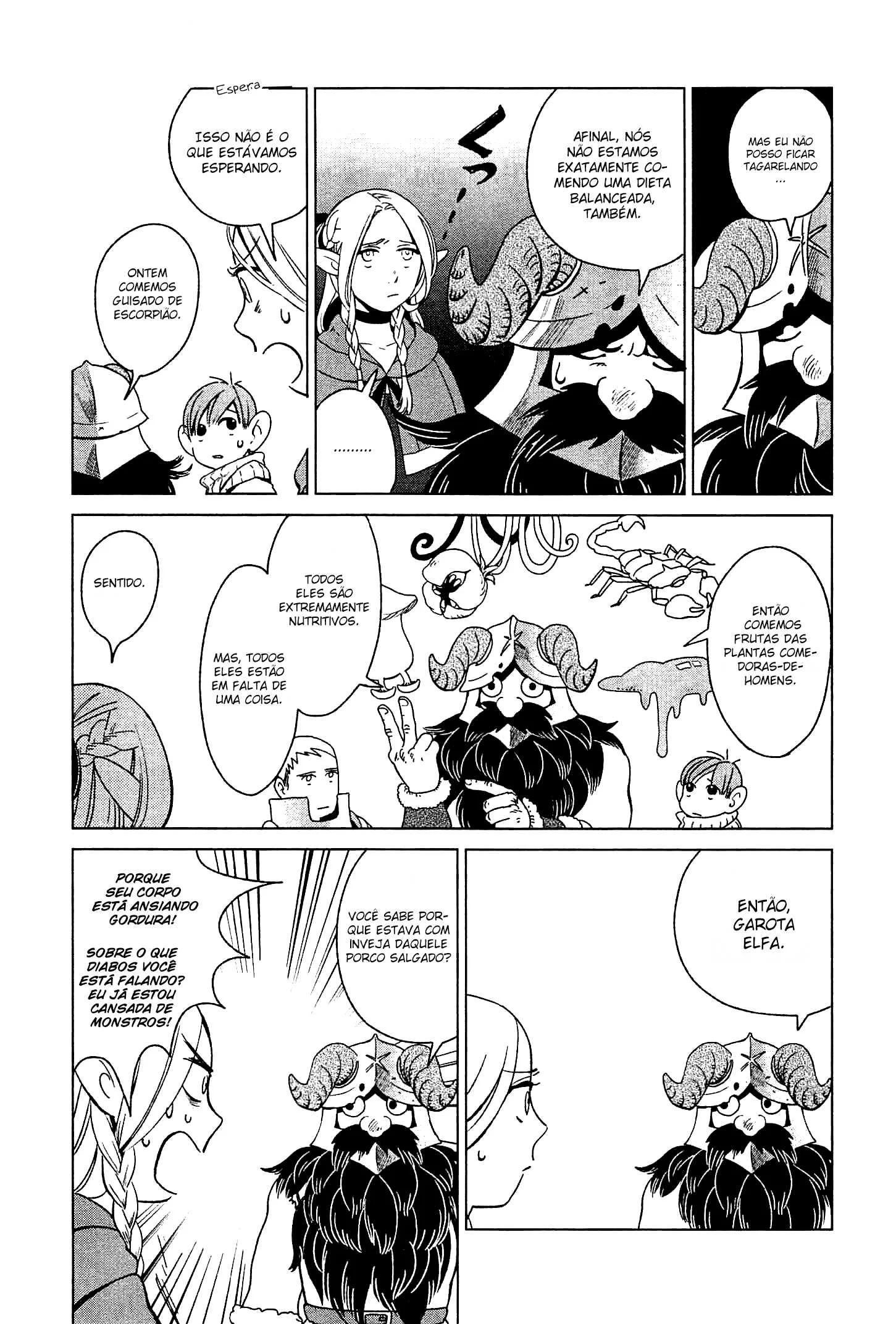 Read Dungeon Meshi PT Manga Online