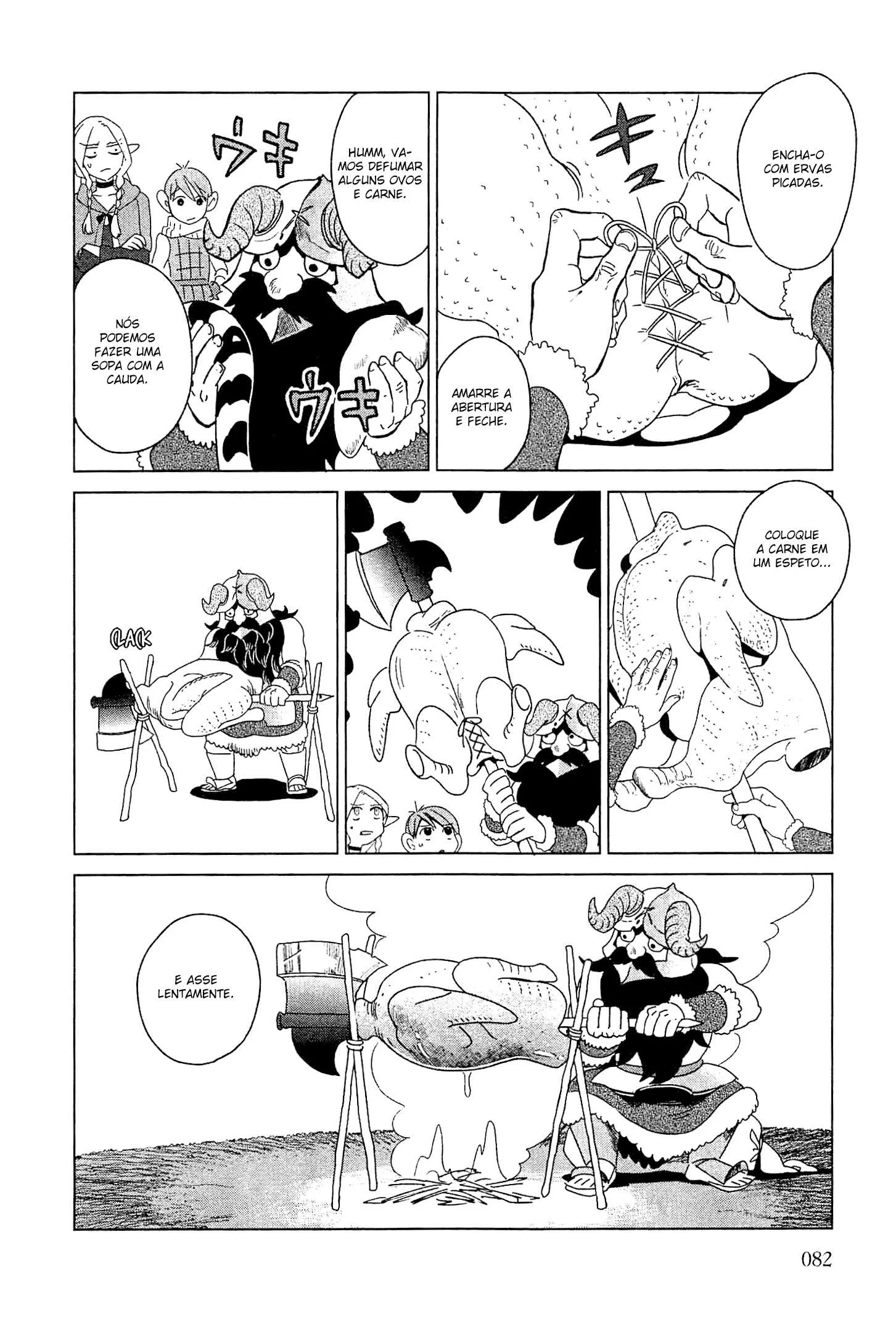 Read Dungeon Meshi PT Manga Online
